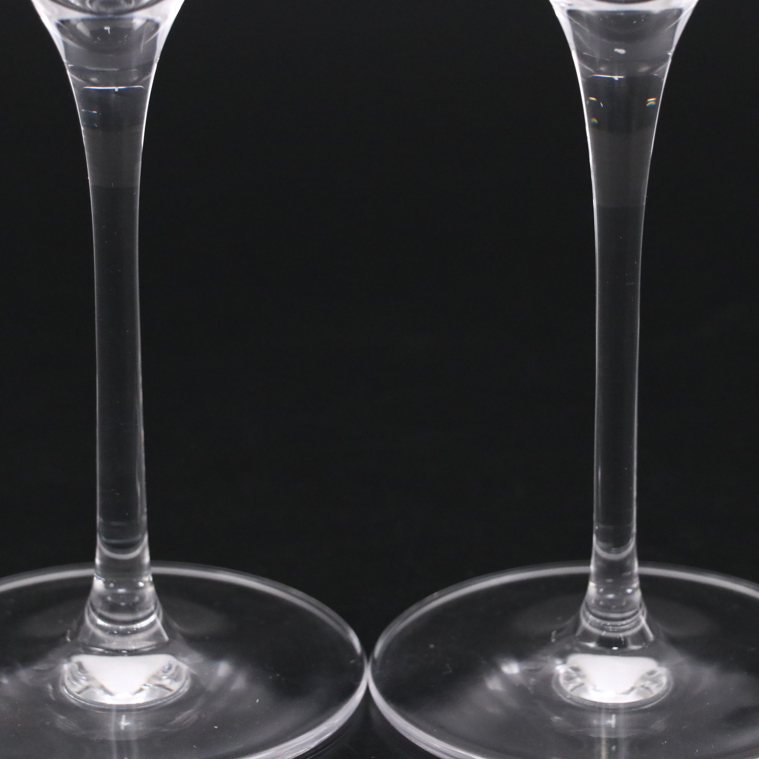 Tiffany and Co. Crystal Champagne Glasses