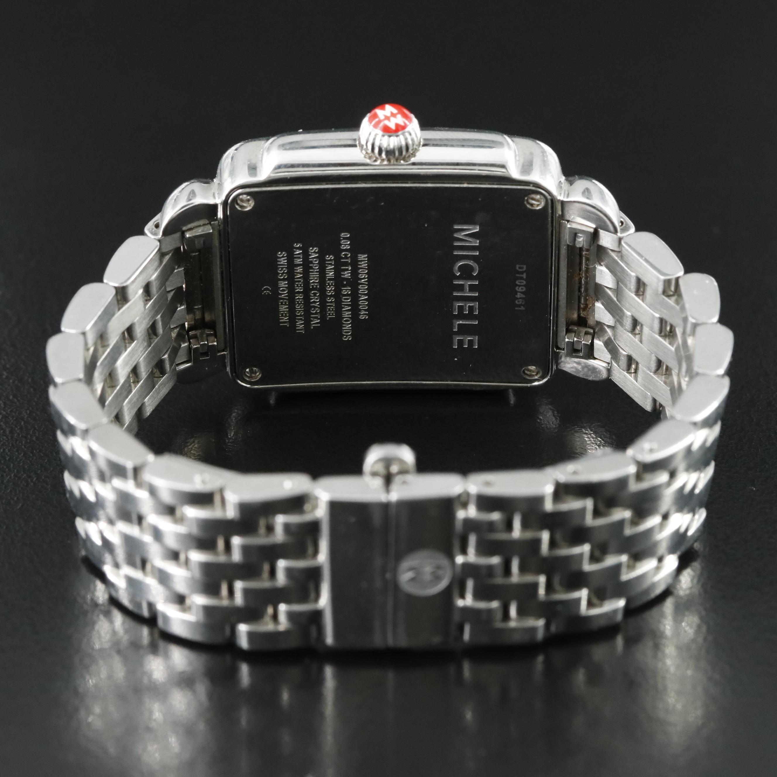 Michele Deco Mid Diamond Watch