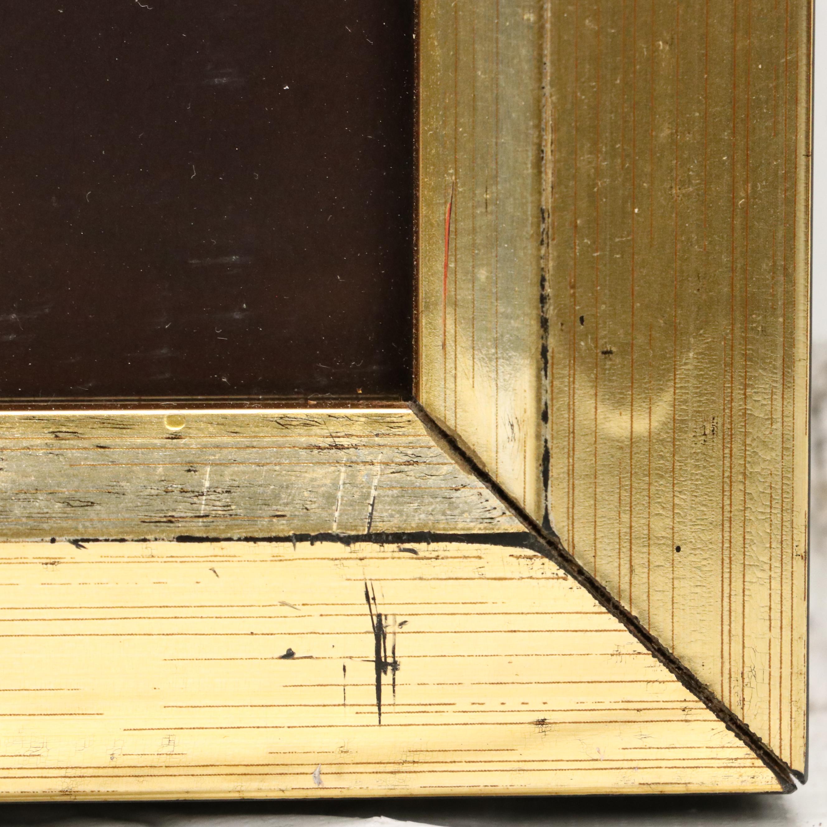 Kheder Papyrus Painting Inspired by "Book of the Dead," Late 20th Century