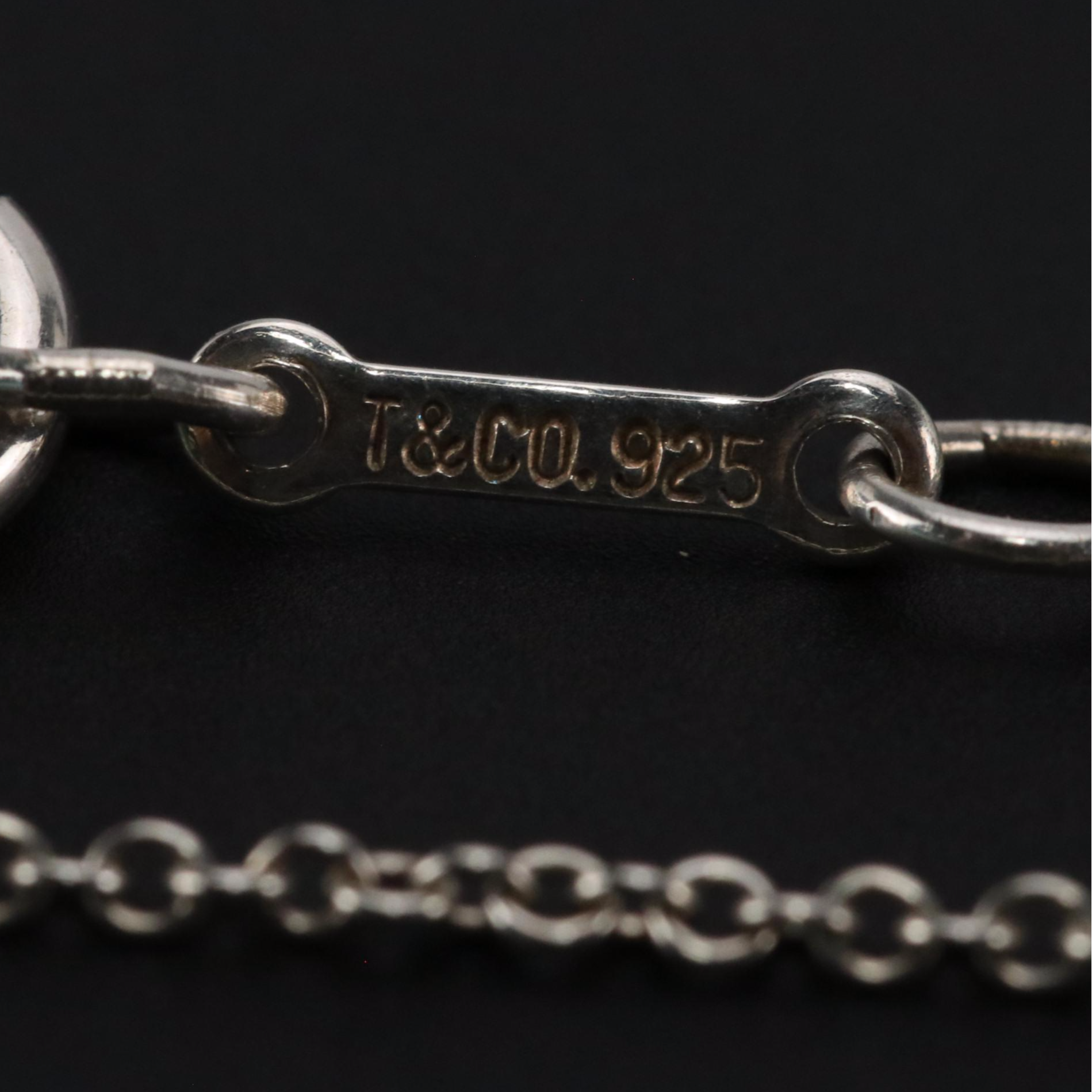 Paloma Picasso for Tiffany & Co. Sterling Graffiti X Necklace With Box