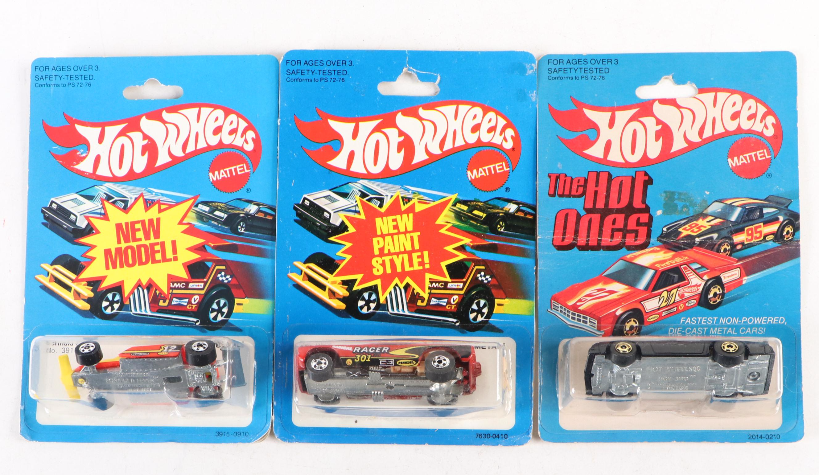 Hot Wheels "Top Eliminator," "Hot Bird" and More Toy Cars, 1979/1981