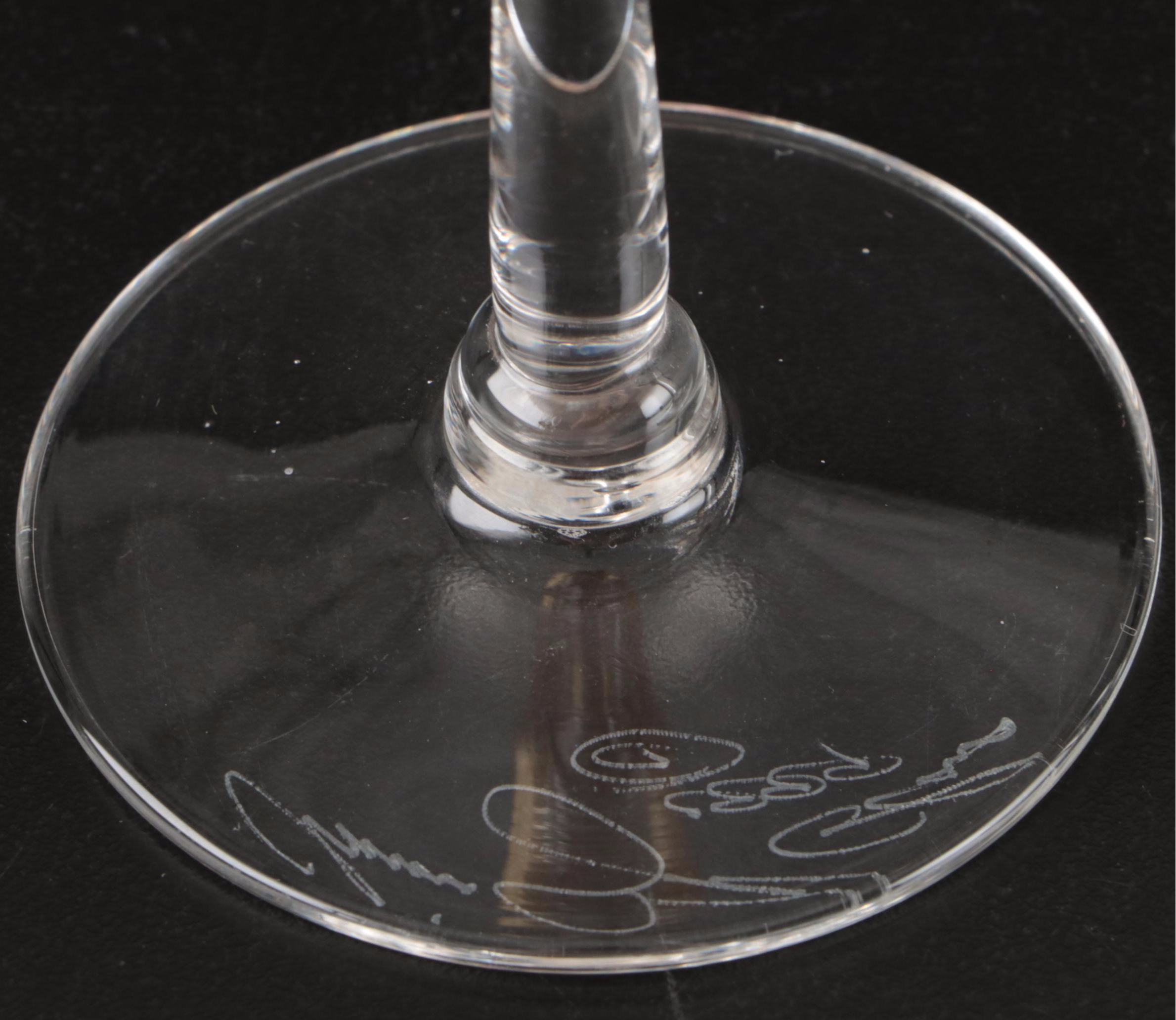 Union Street "Manhattan Gold" Glass Sherry Glasses