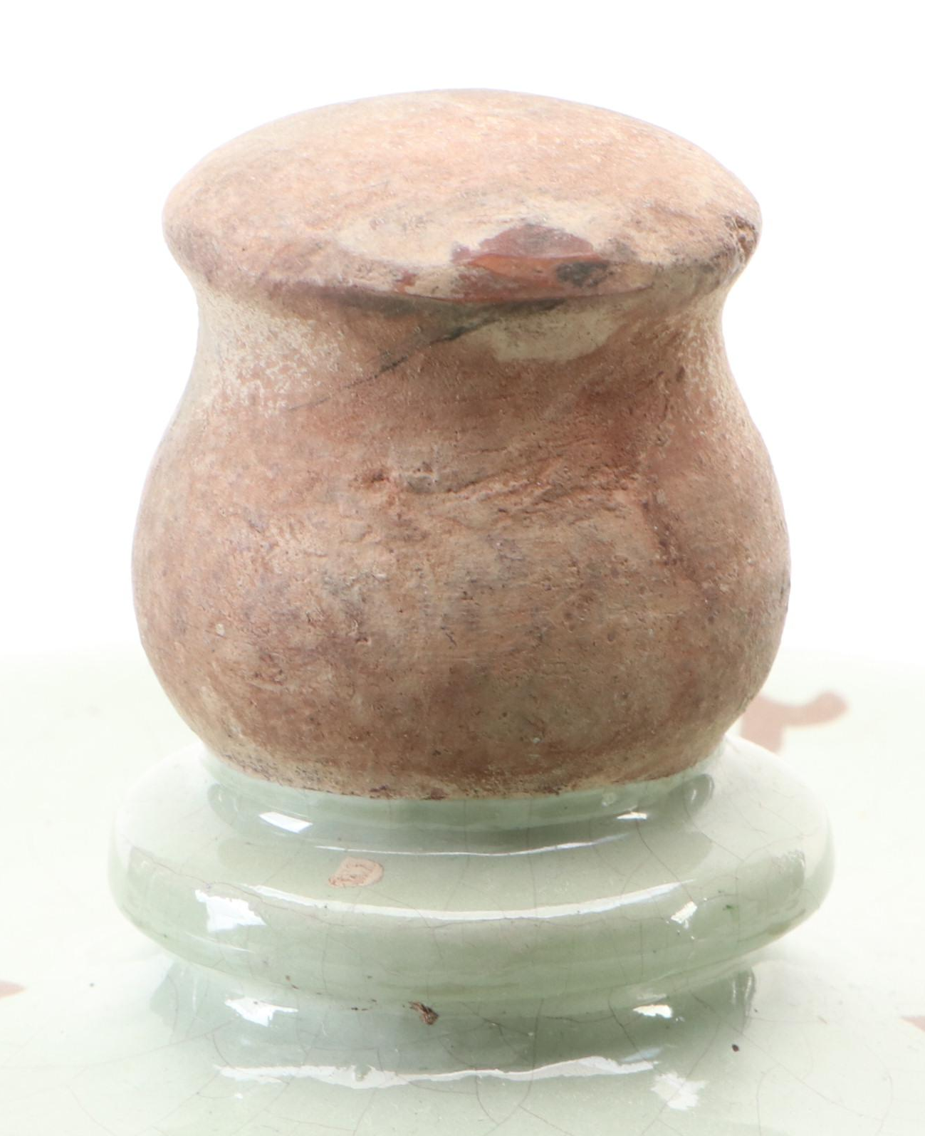 French Provencal Style Ceramic Decorative Canister Set with Other Décor