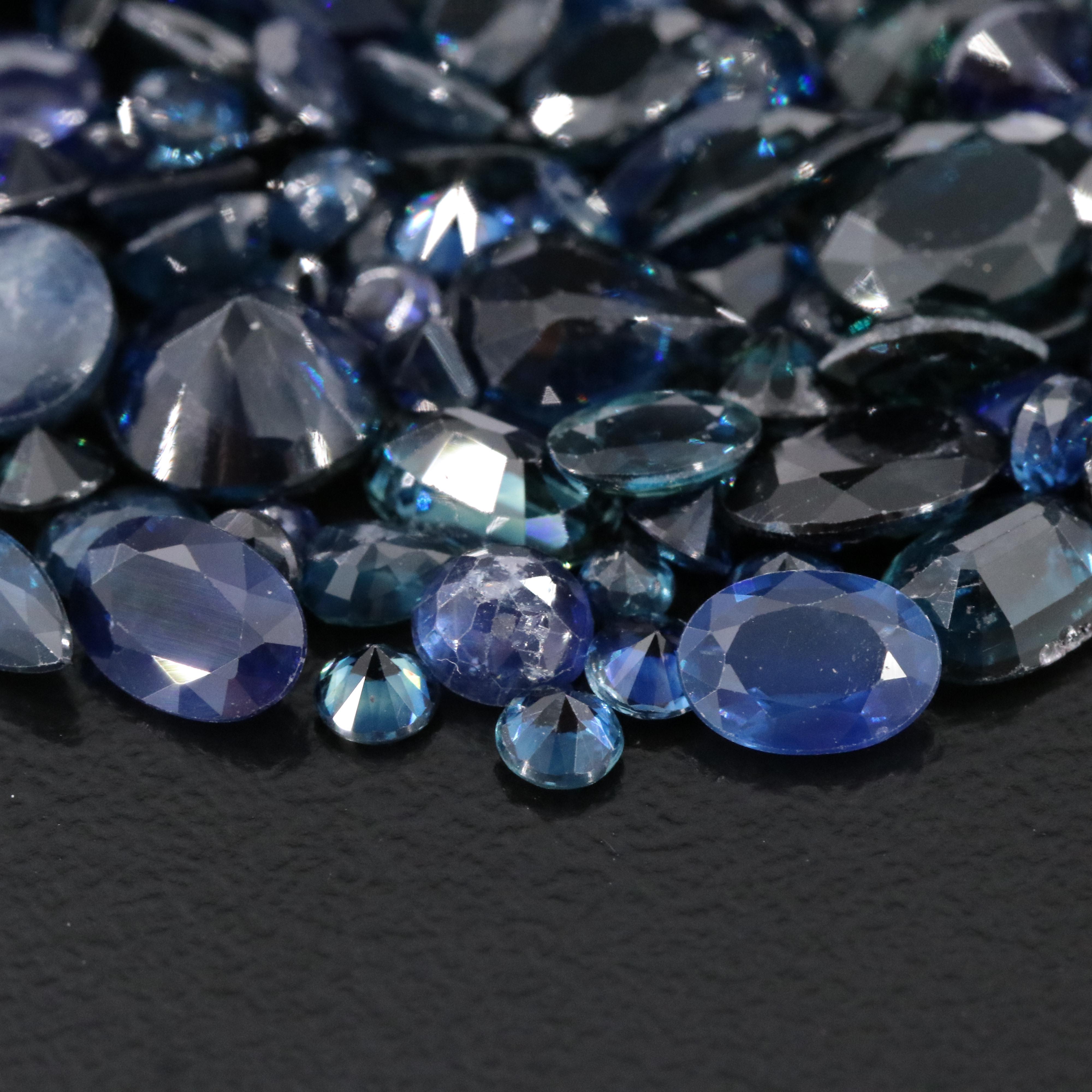 Loose 78.18 CTW Sapphire Lot