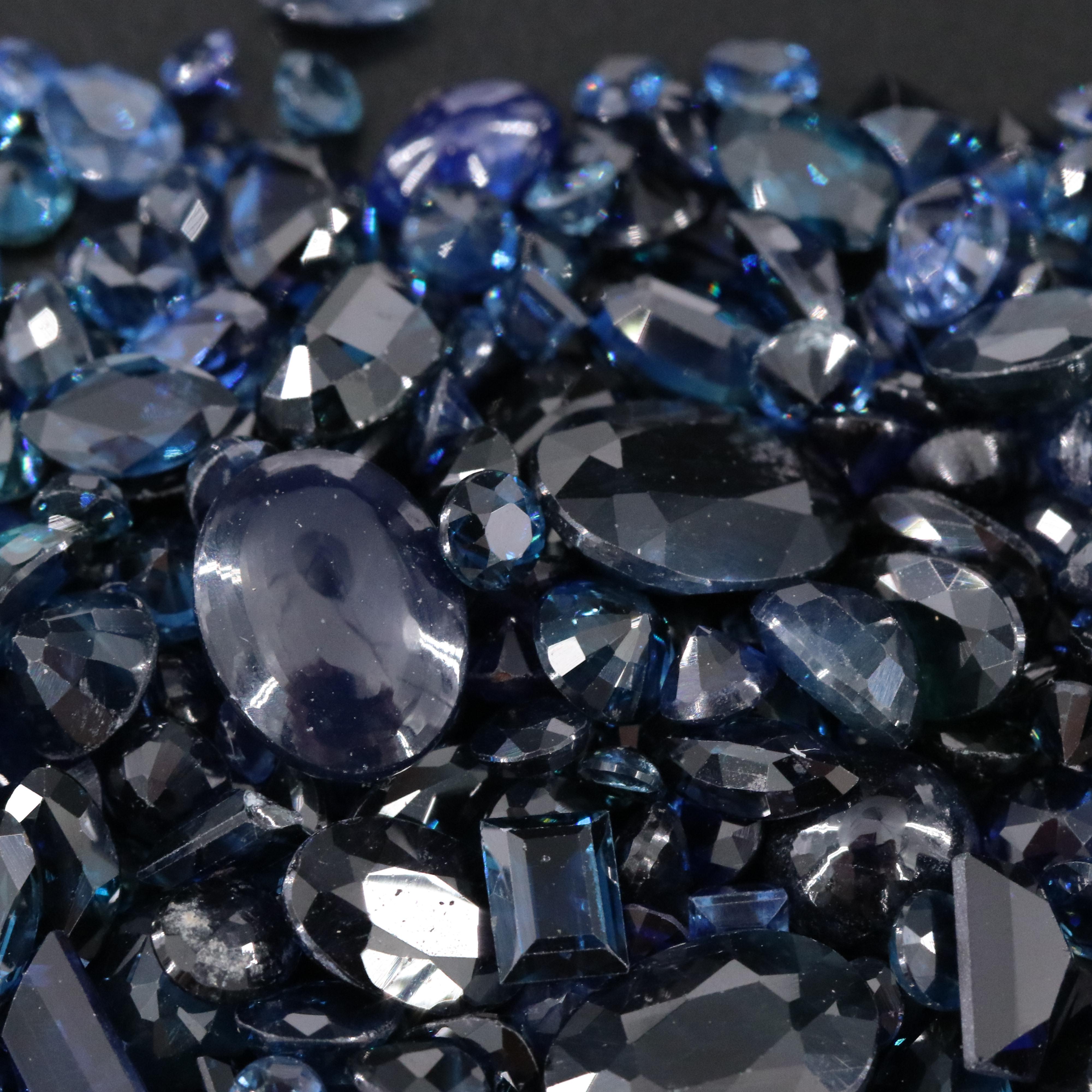 Loose 78.18 CTW Sapphire Lot