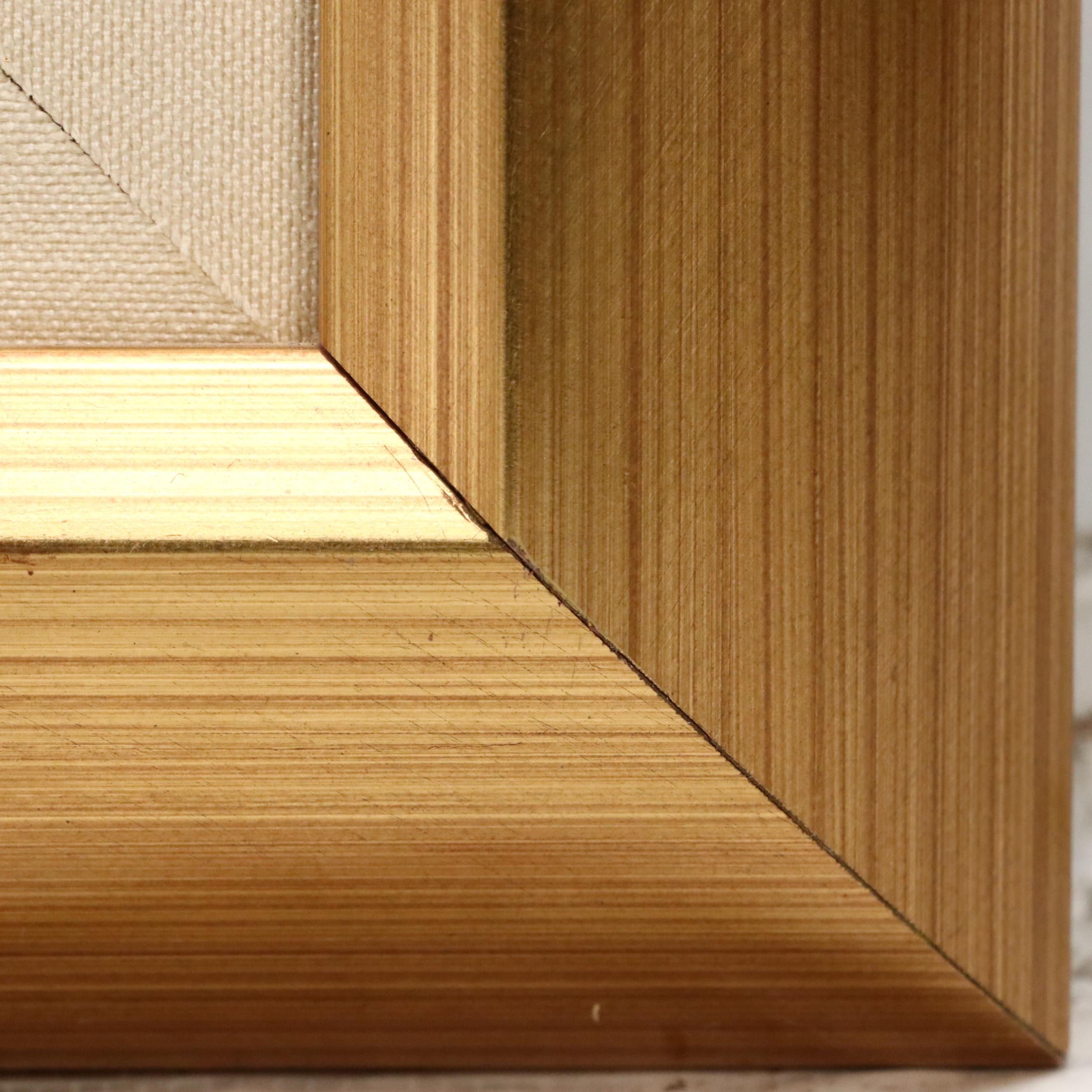 Russian School Impressionist Style Oil Paint of Field of Red Flowers