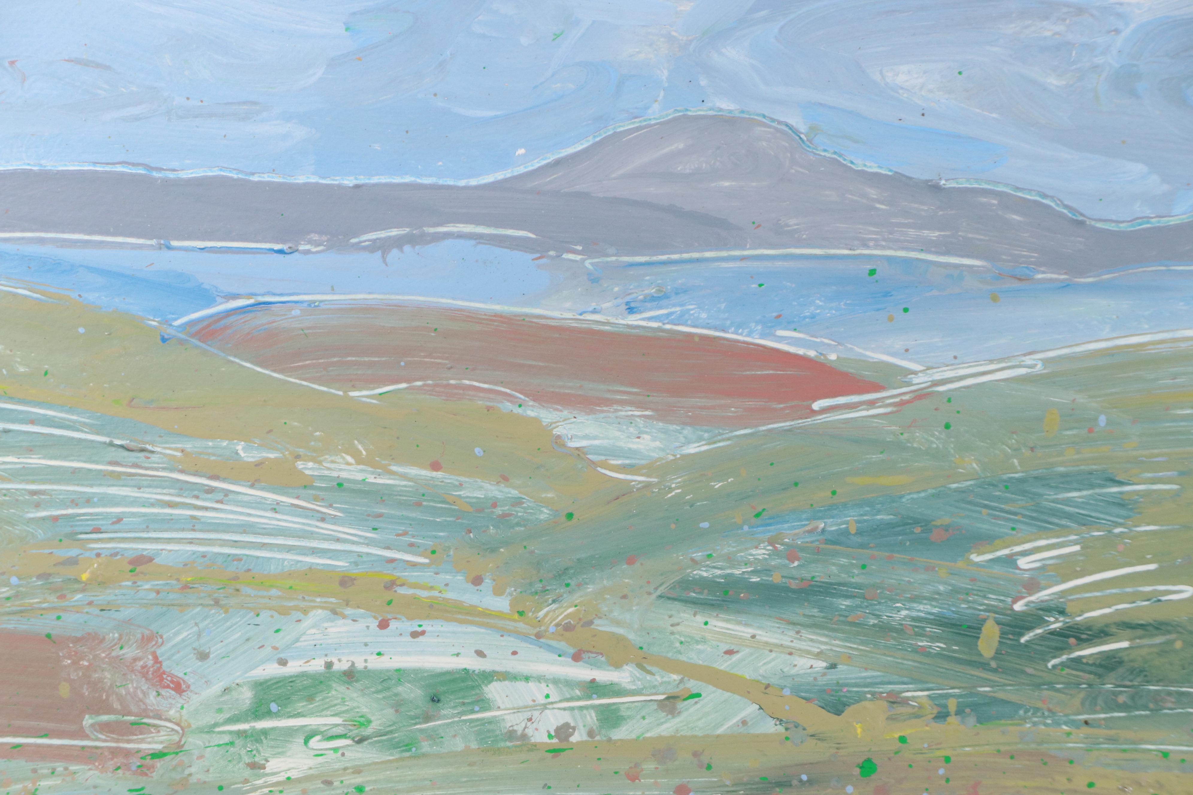 Harry Hilson Modern Oil Painting of Landscape, Late 20th Century