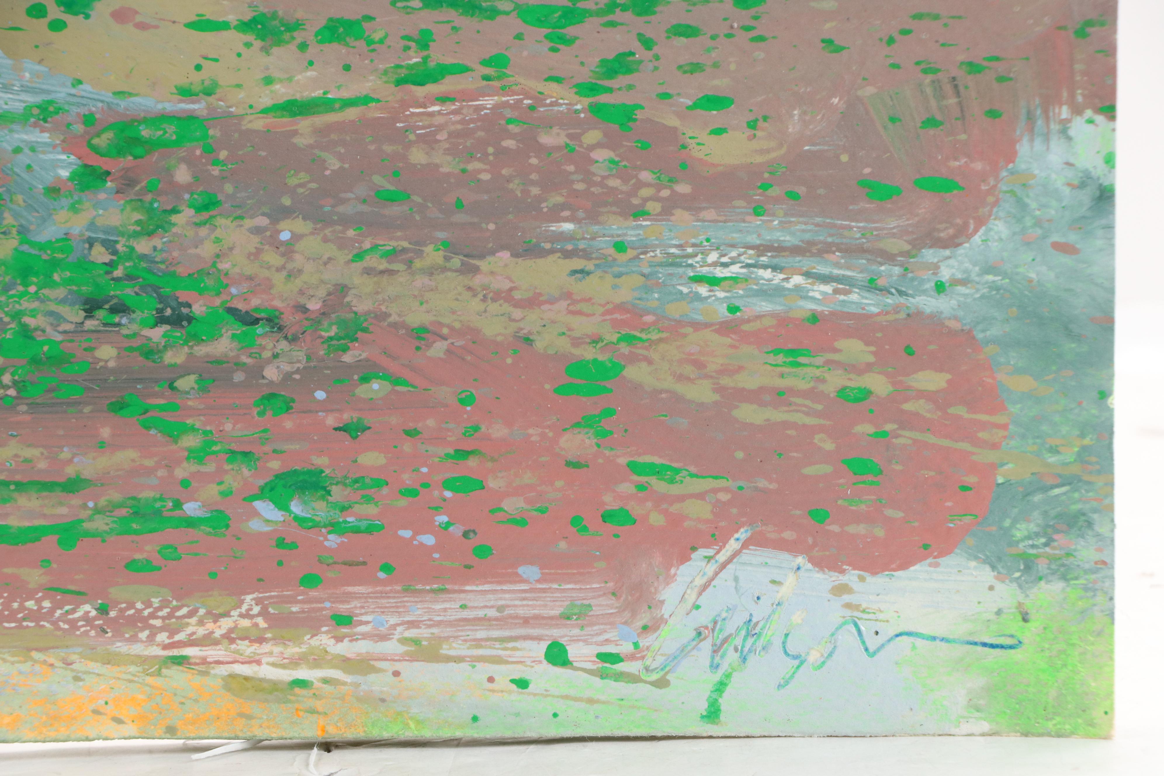 Harry Hilson Modern Oil Painting of Landscape, Late 20th Century