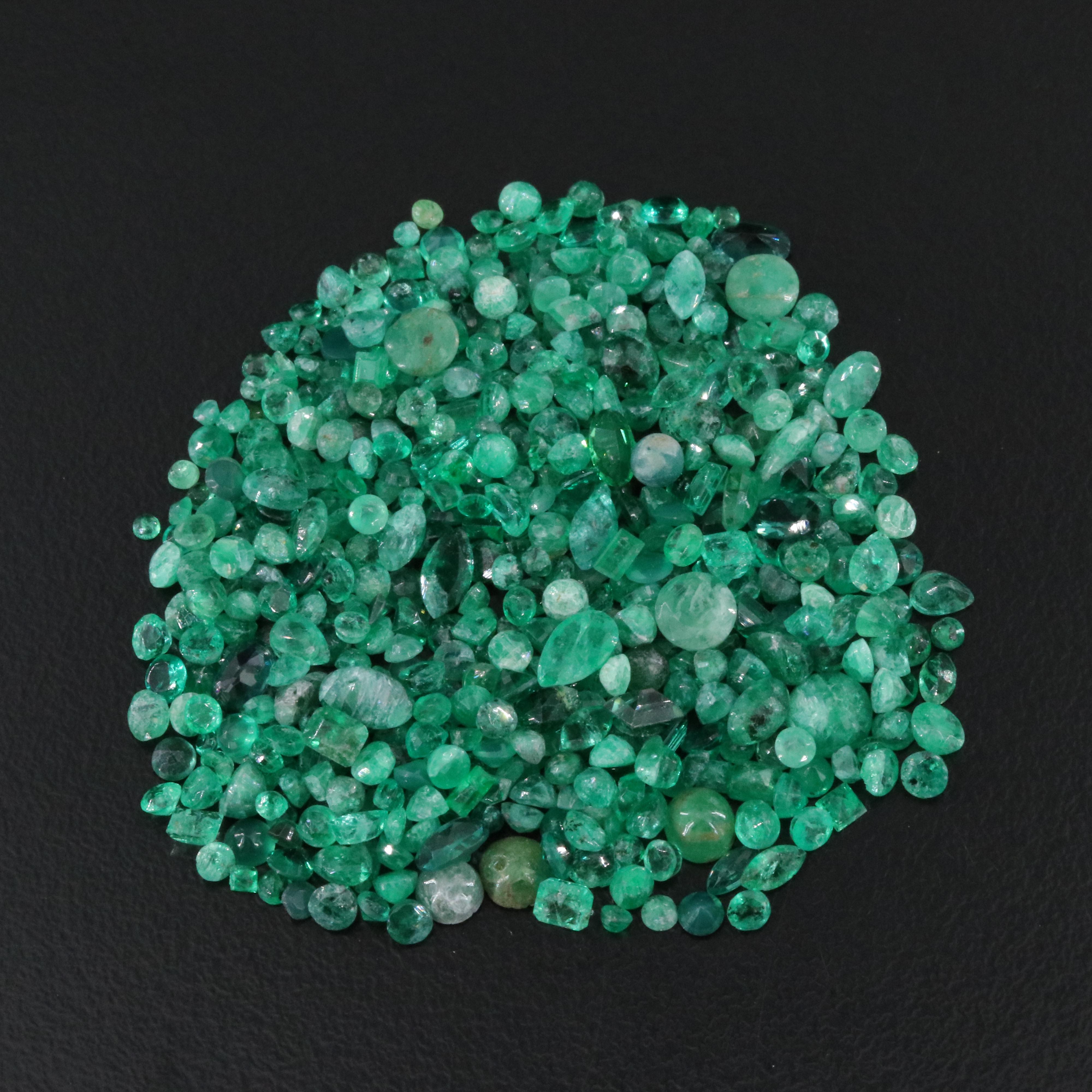 Loose 47.16 CTW Emerald Lot