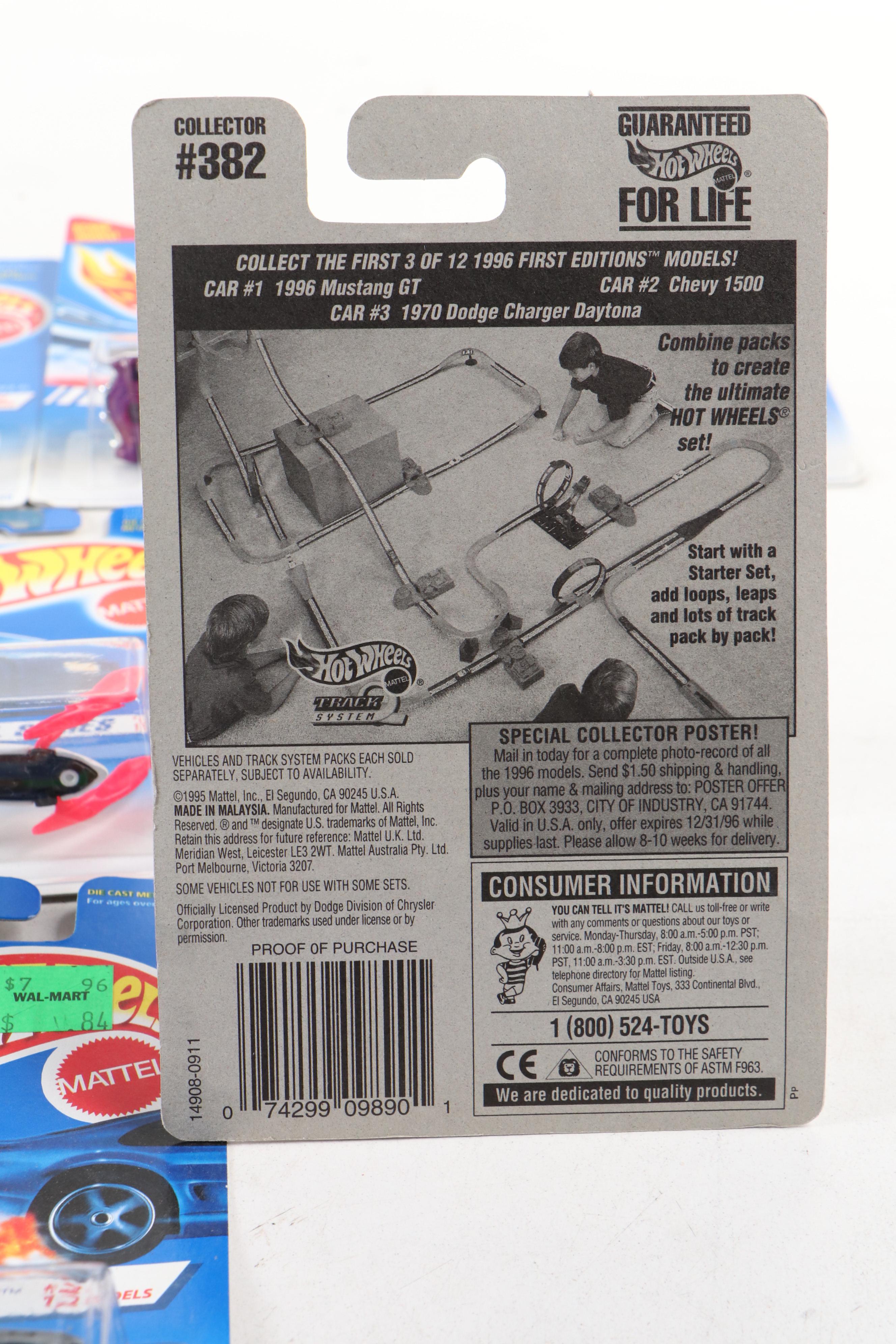 Hot Wheels "Ferrari 355," "Big Chill" and More Toy Cars, 1994-1996