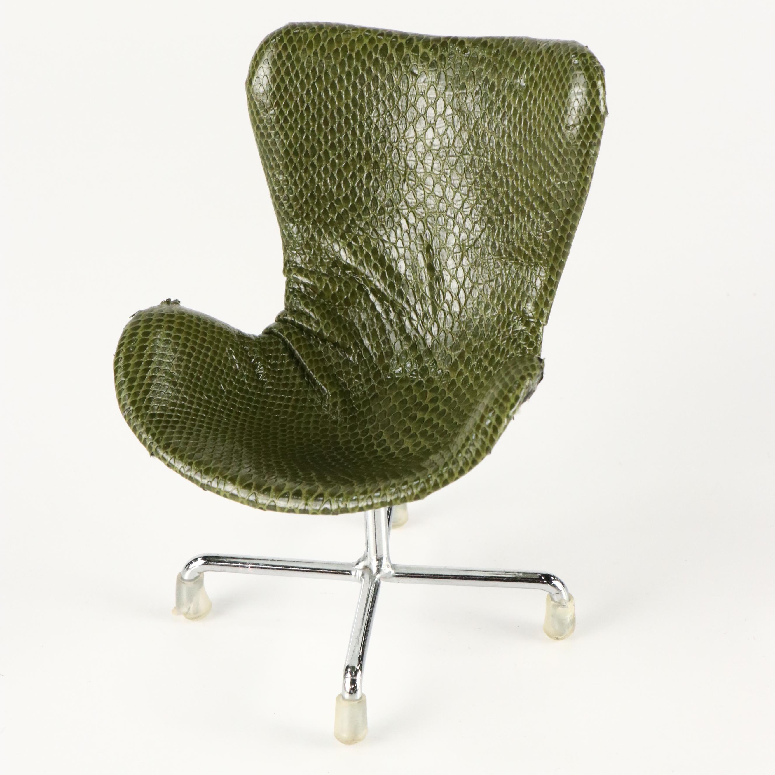 Doll House Furniture Collection with Rear-View Mirror Chandelier Car Charms