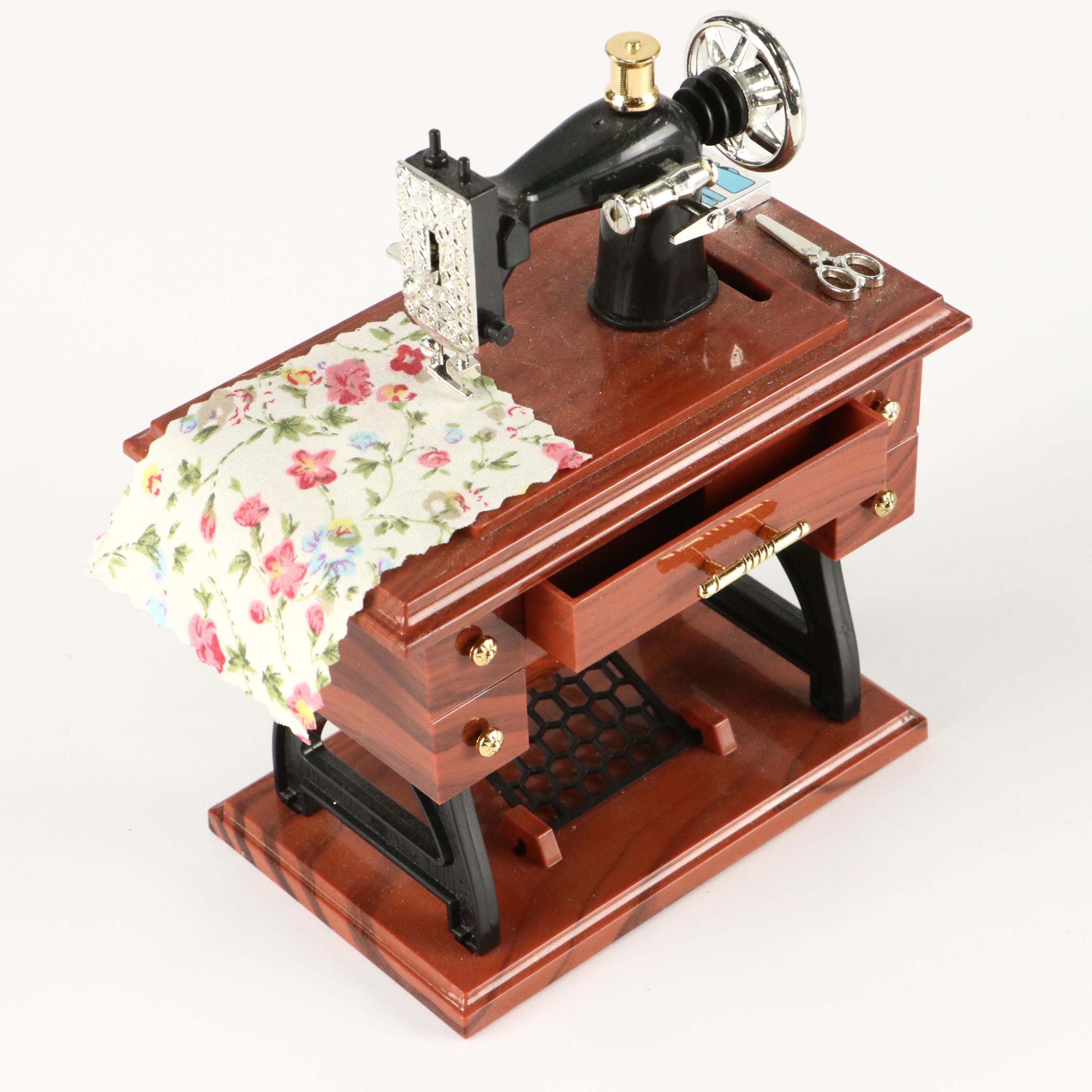 Doll House Furniture Collection with Rear-View Mirror Chandelier Car Charms