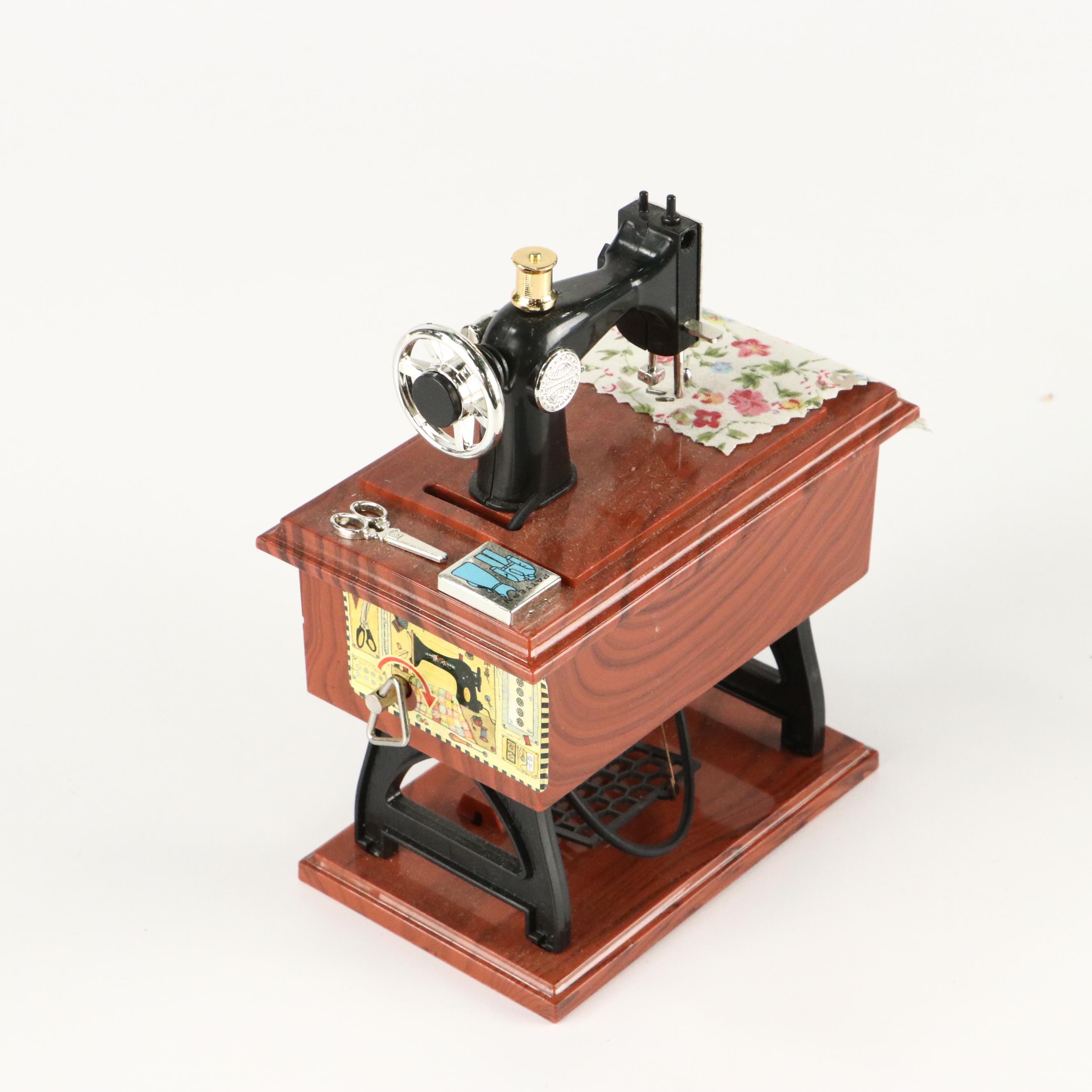 Doll House Furniture Collection with Rear-View Mirror Chandelier Car Charms