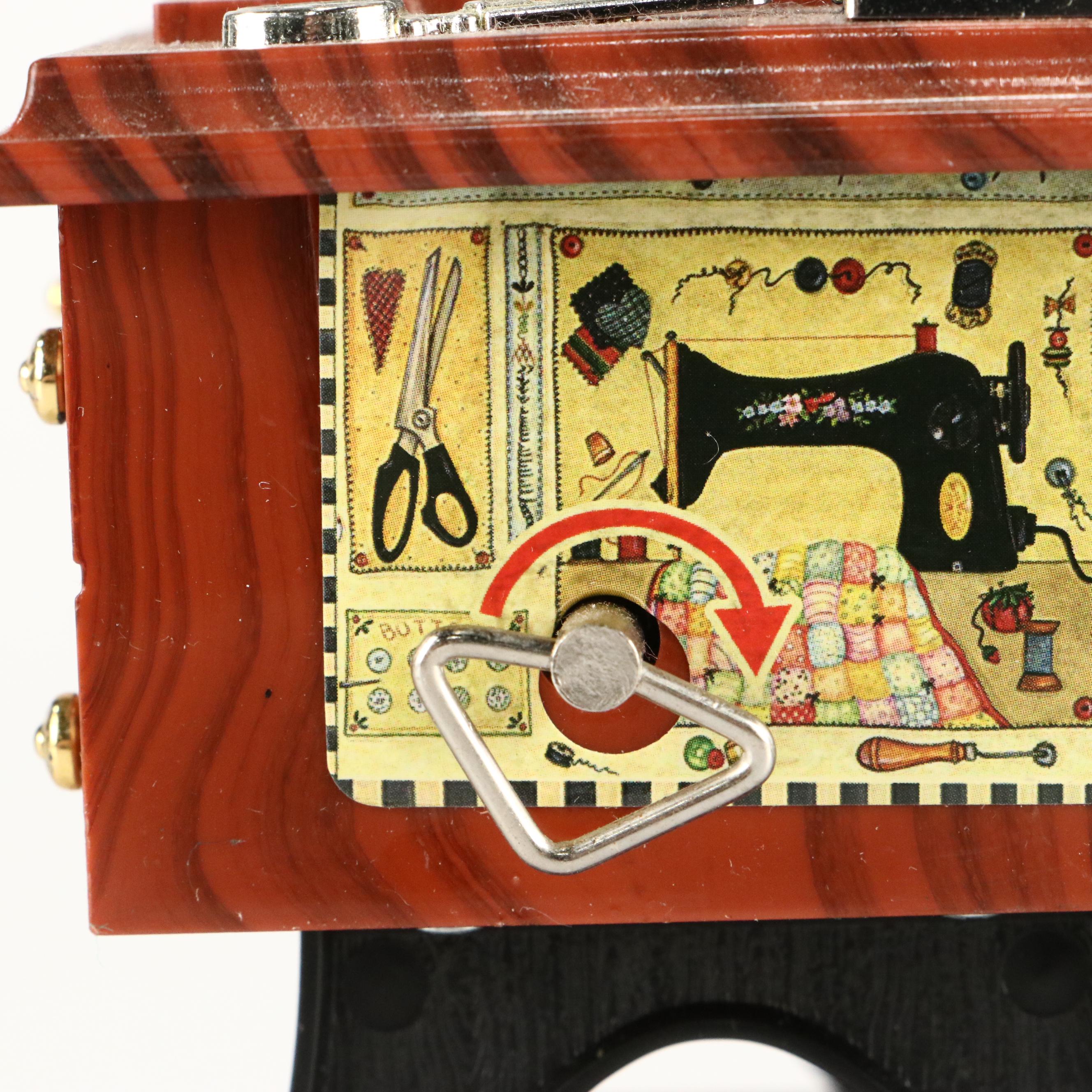 Doll House Furniture Collection with Rear-View Mirror Chandelier Car Charms