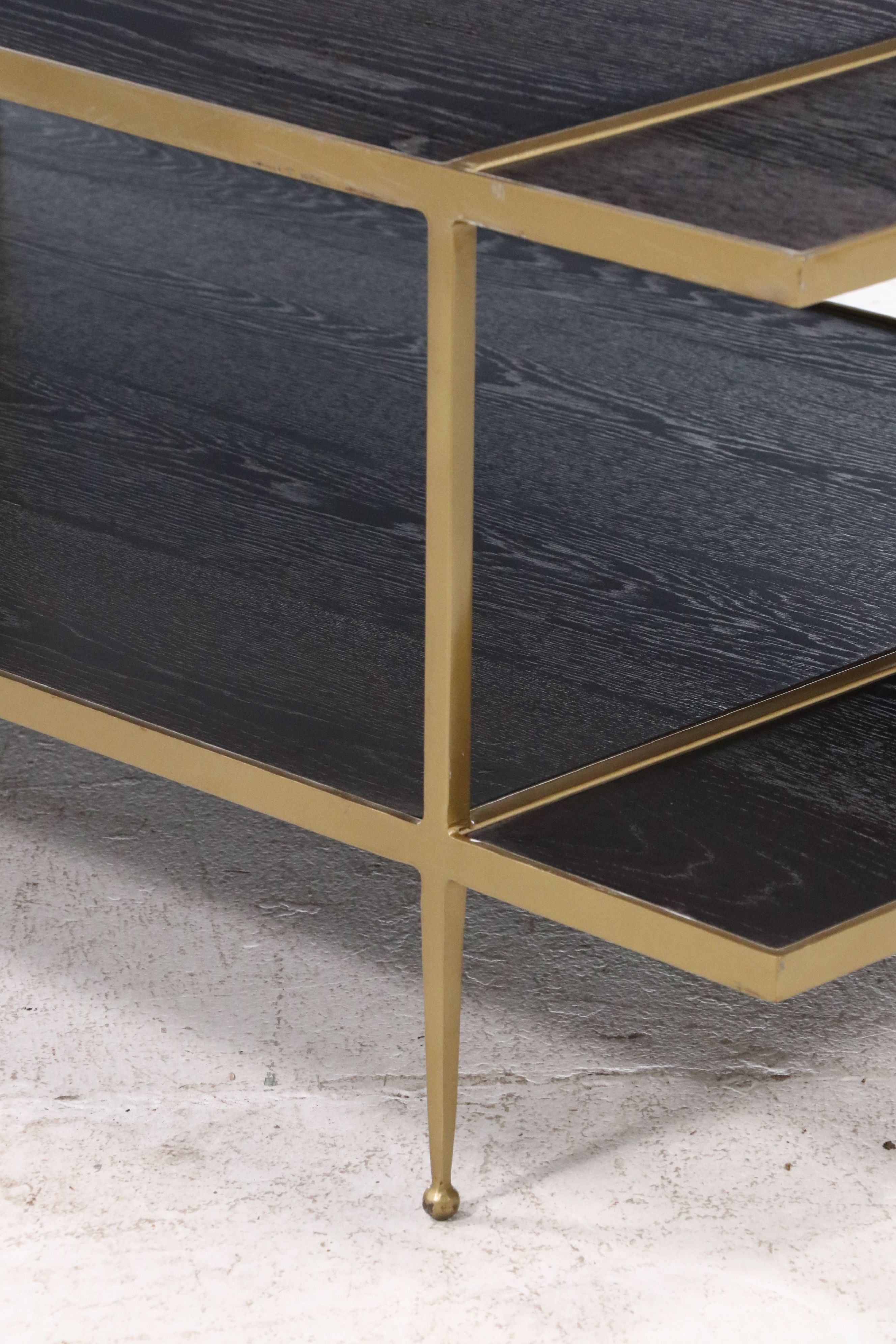 Mid Century Modern Two-Tiered Coffee Table