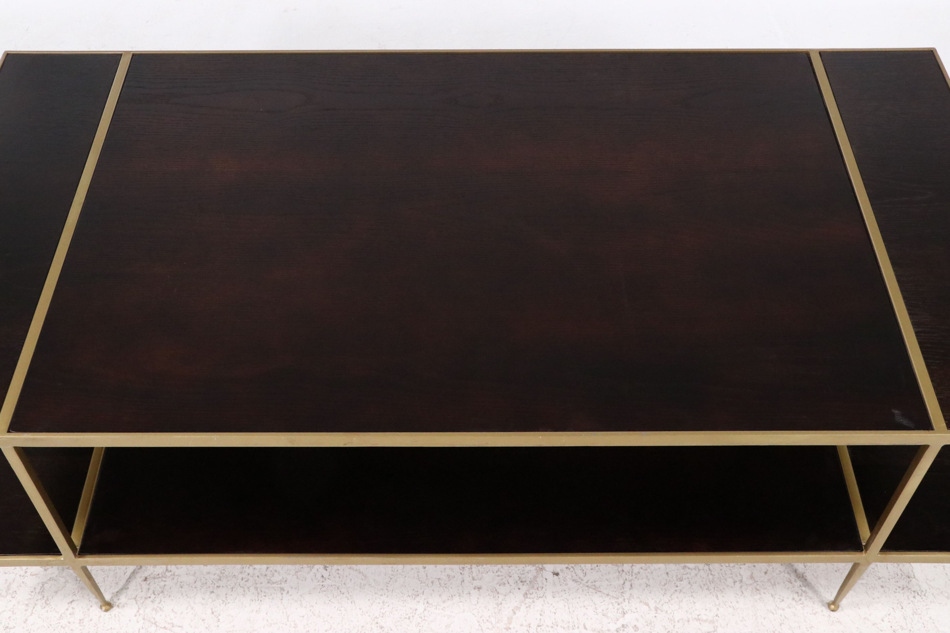 Mid Century Modern Two-Tiered Coffee Table