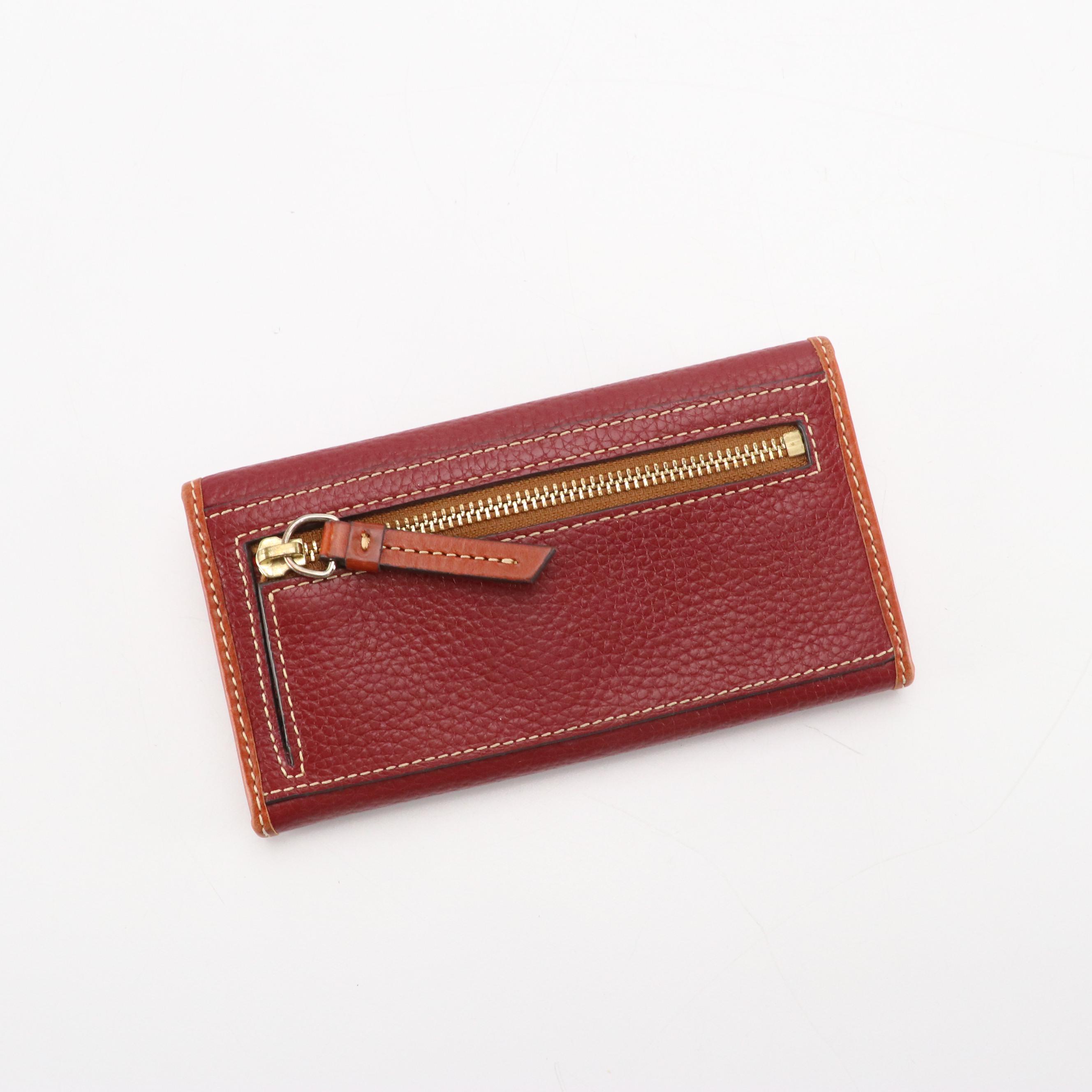 Dooney & Bourke Leather Long Wallet with Cole Haan and Anne Klein Crossbody Bags