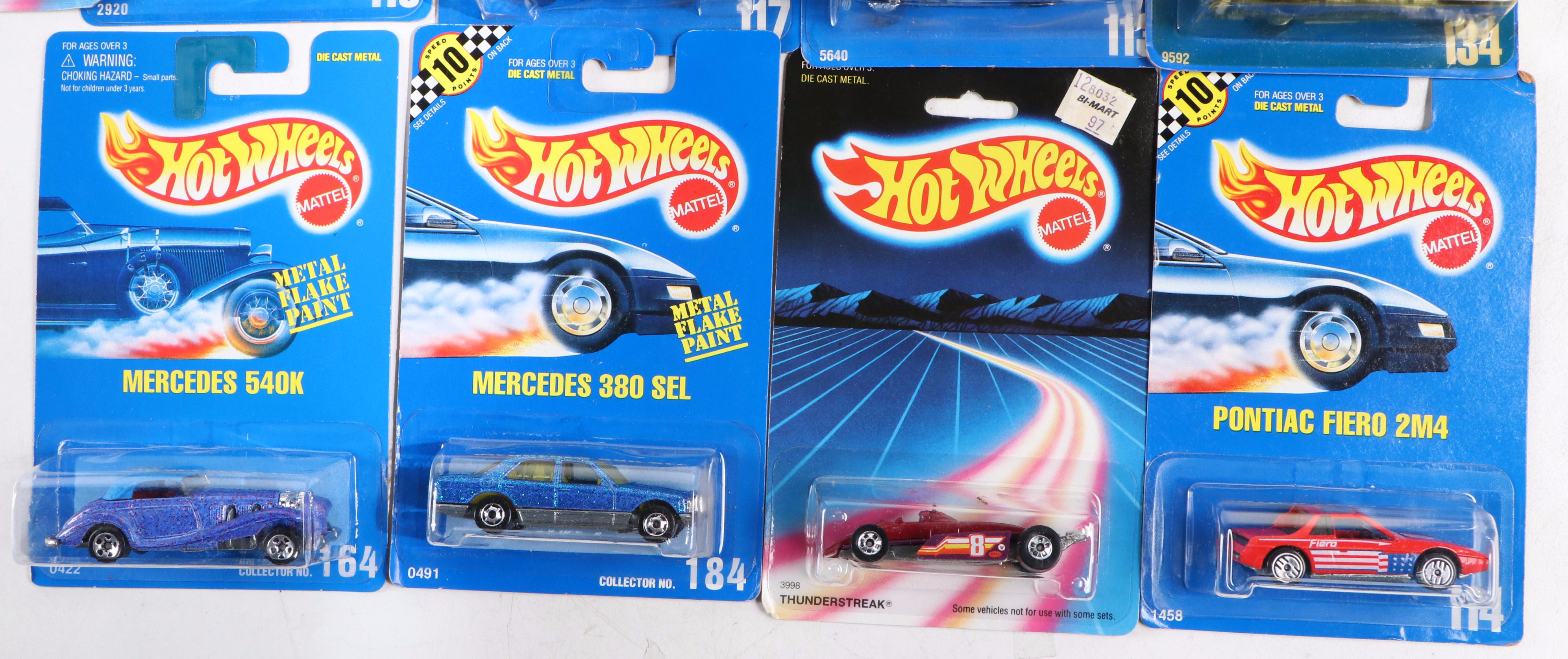 Hot Wheels "Camaro," "City Mini Market" and More Toy Cars, 1987–1991