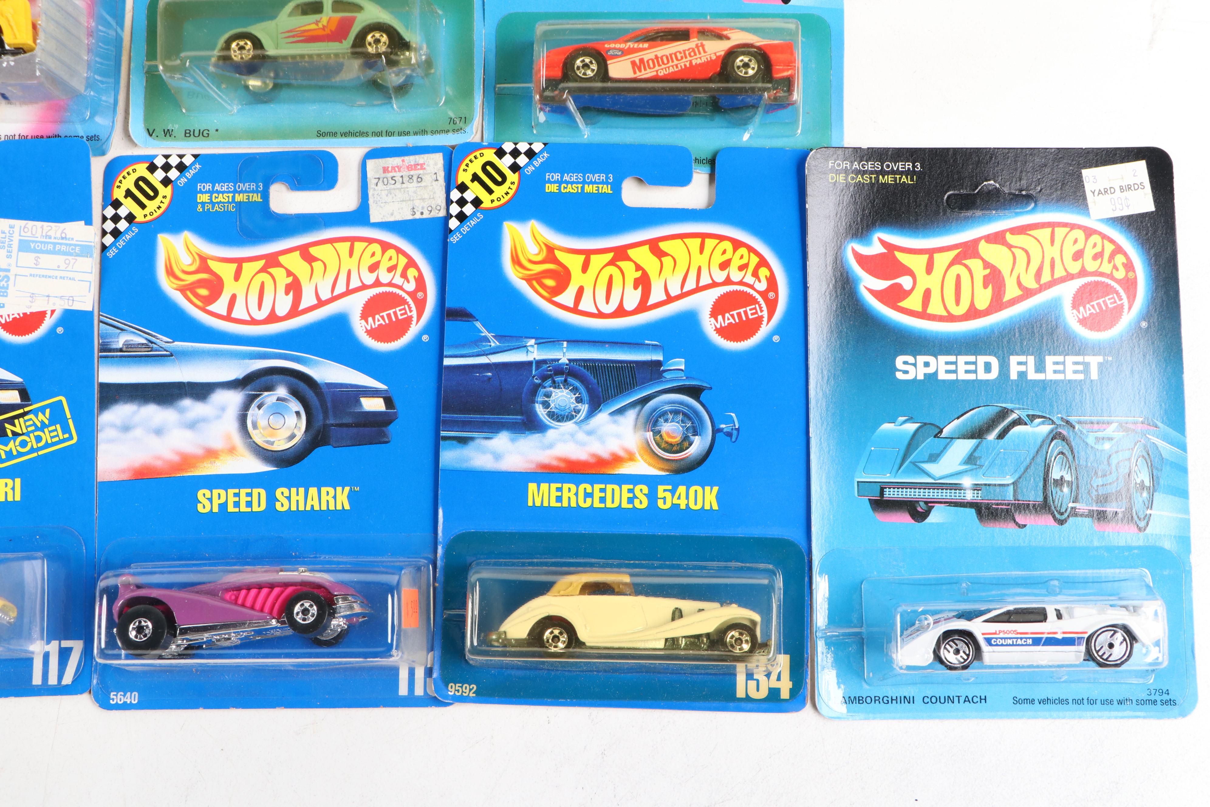 Hot Wheels "Camaro," "City Mini Market" and More Toy Cars, 1987–1991