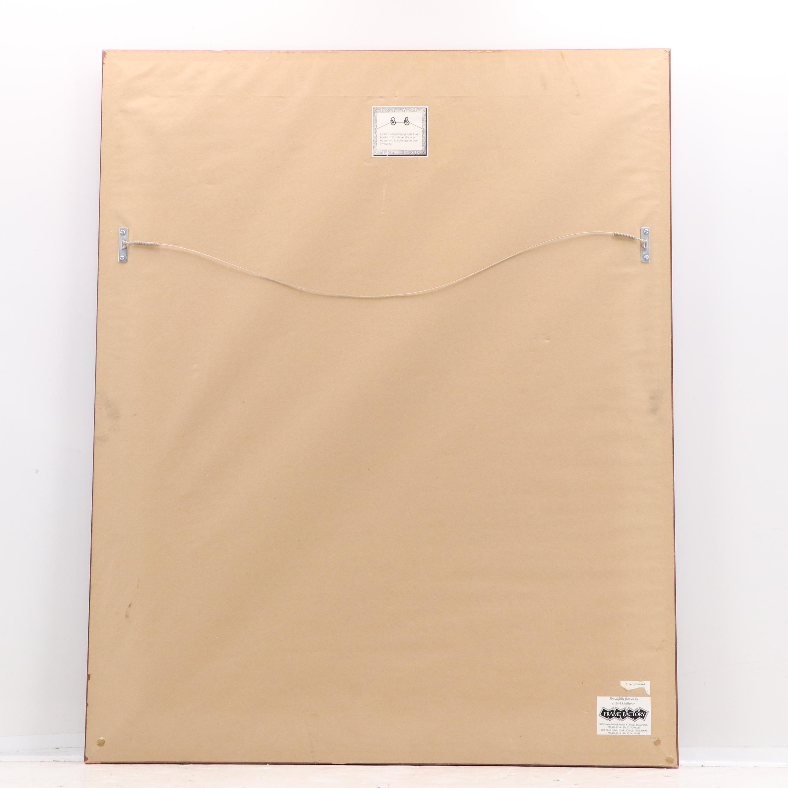 John Brzostoski Expressionist Still Life Acrylic Painting, 1999