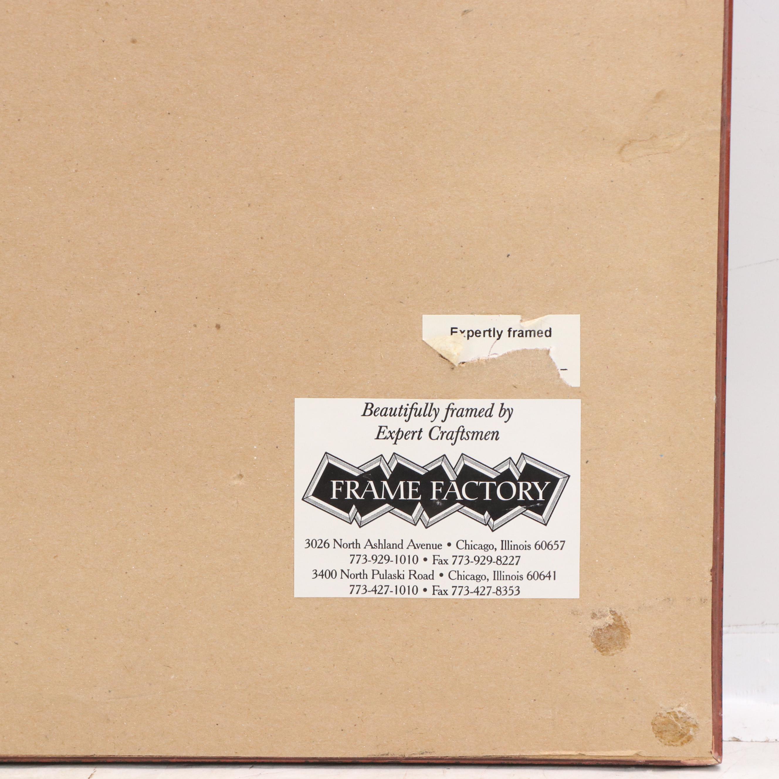 John Brzostoski Expressionist Still Life Acrylic Painting, 1999