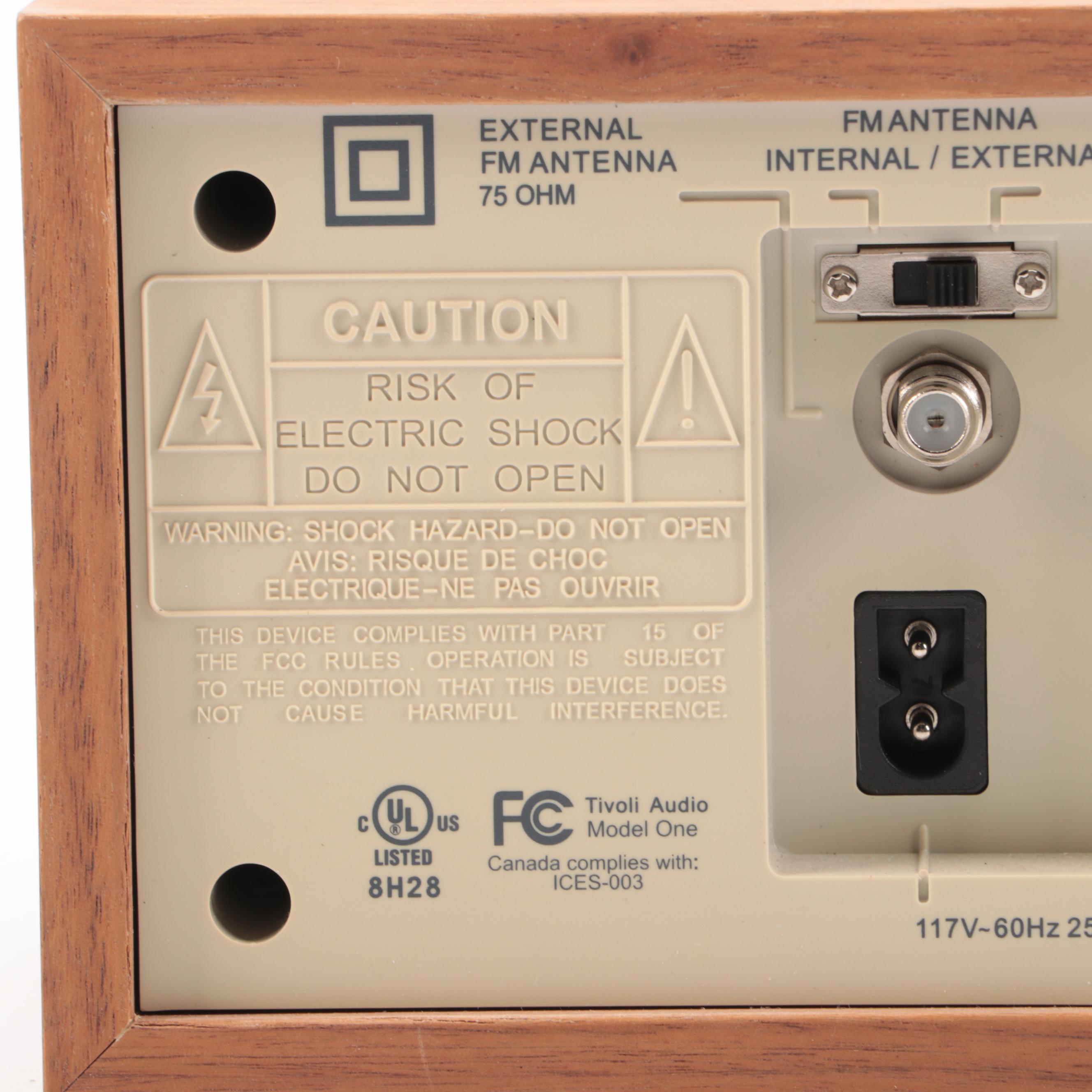 Tivoli Audio Model One AM/FM Table Radio