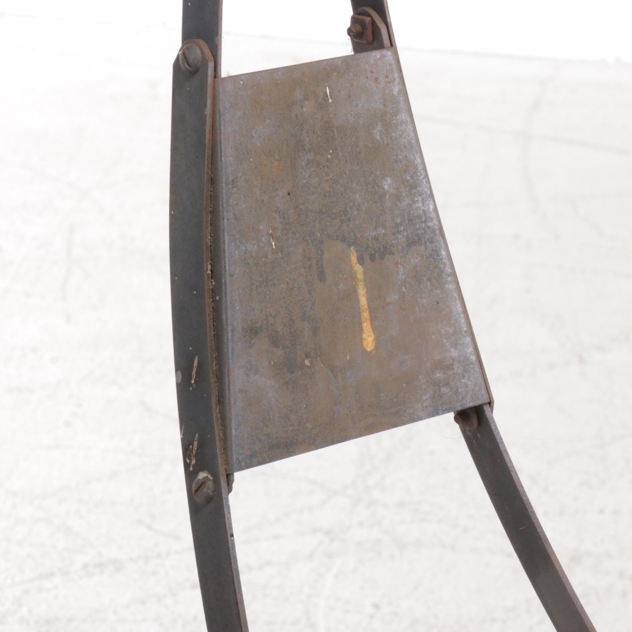 Mid Century Modern Style Firewood Log Holder