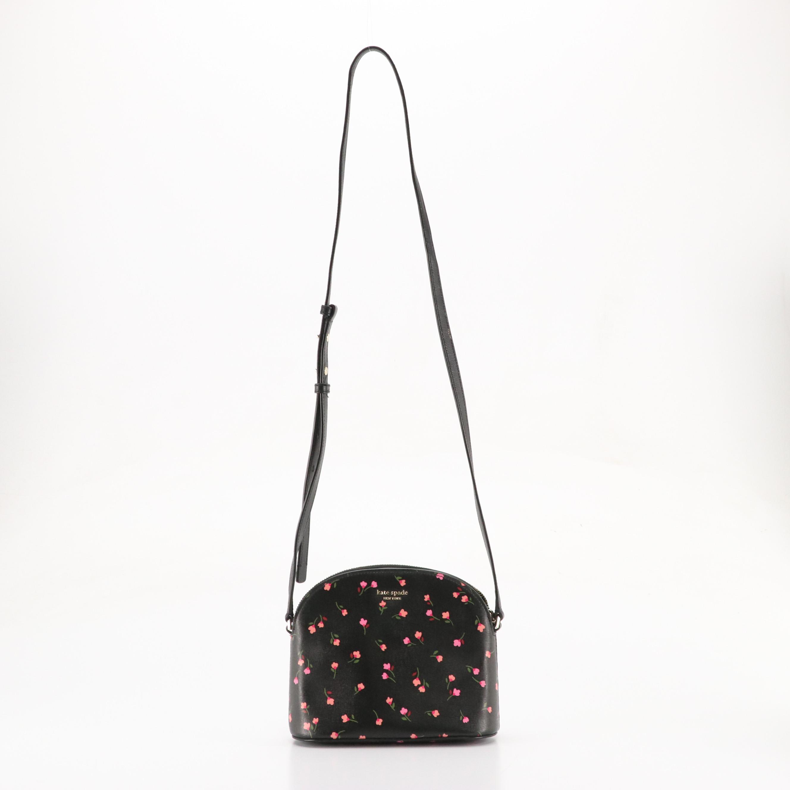 Kate Spade Sylvia Meadow Dome Crossbody, Striped Zippy Wallet and Compact Wallet