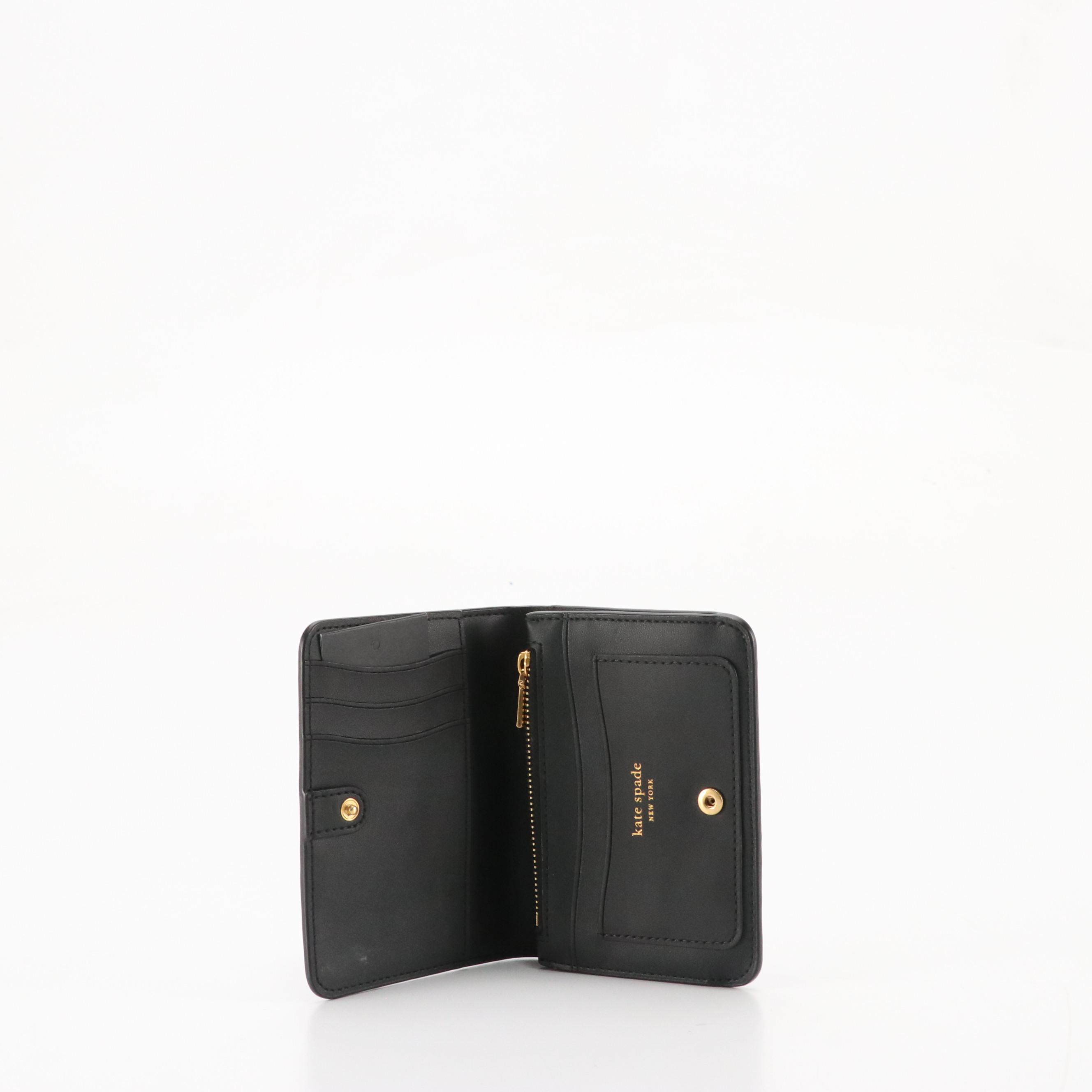 Kate Spade Sylvia Meadow Dome Crossbody, Striped Zippy Wallet and Compact Wallet