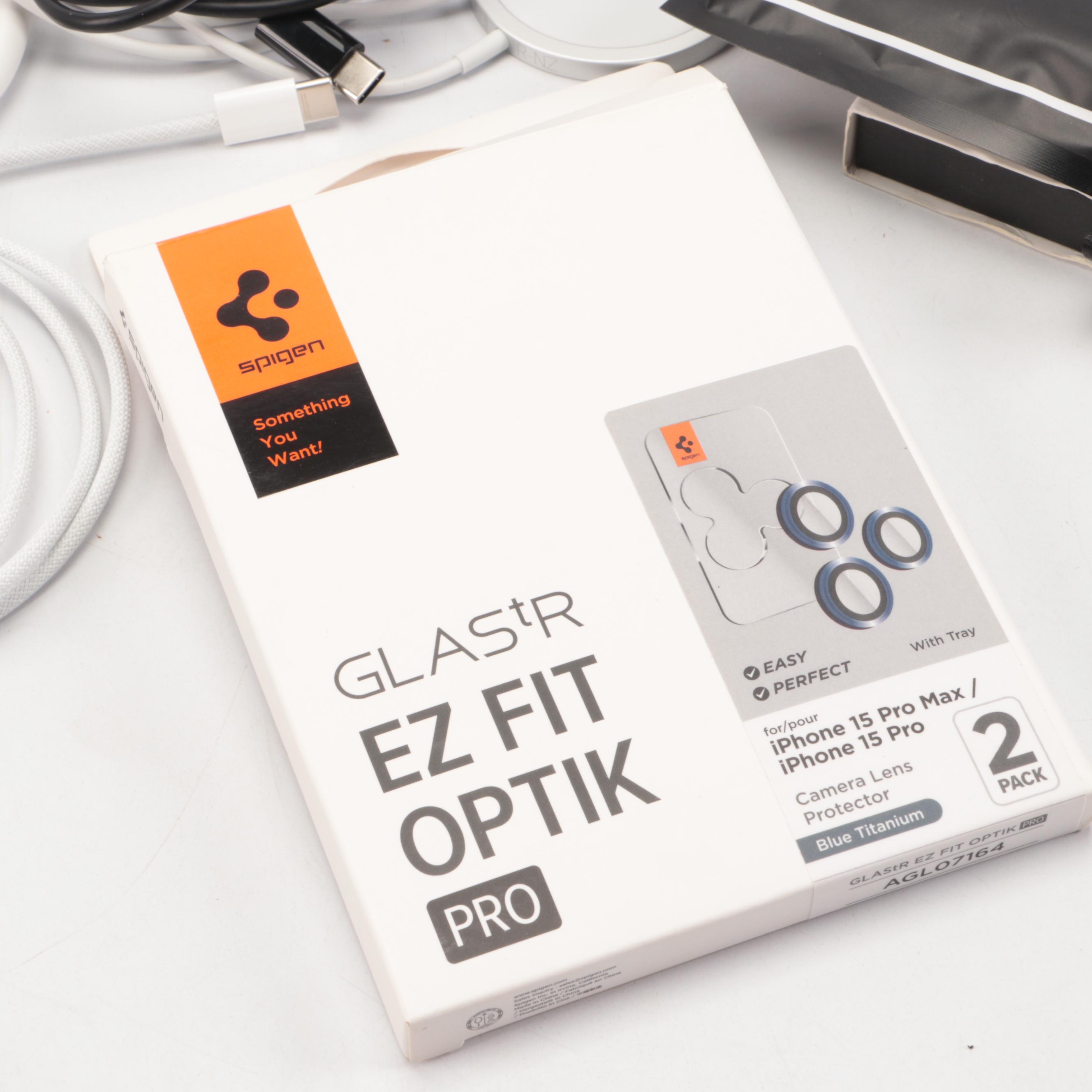 Smartphone Travel Charger Adapters, Clear Cases, Glass Screen Protectors, More