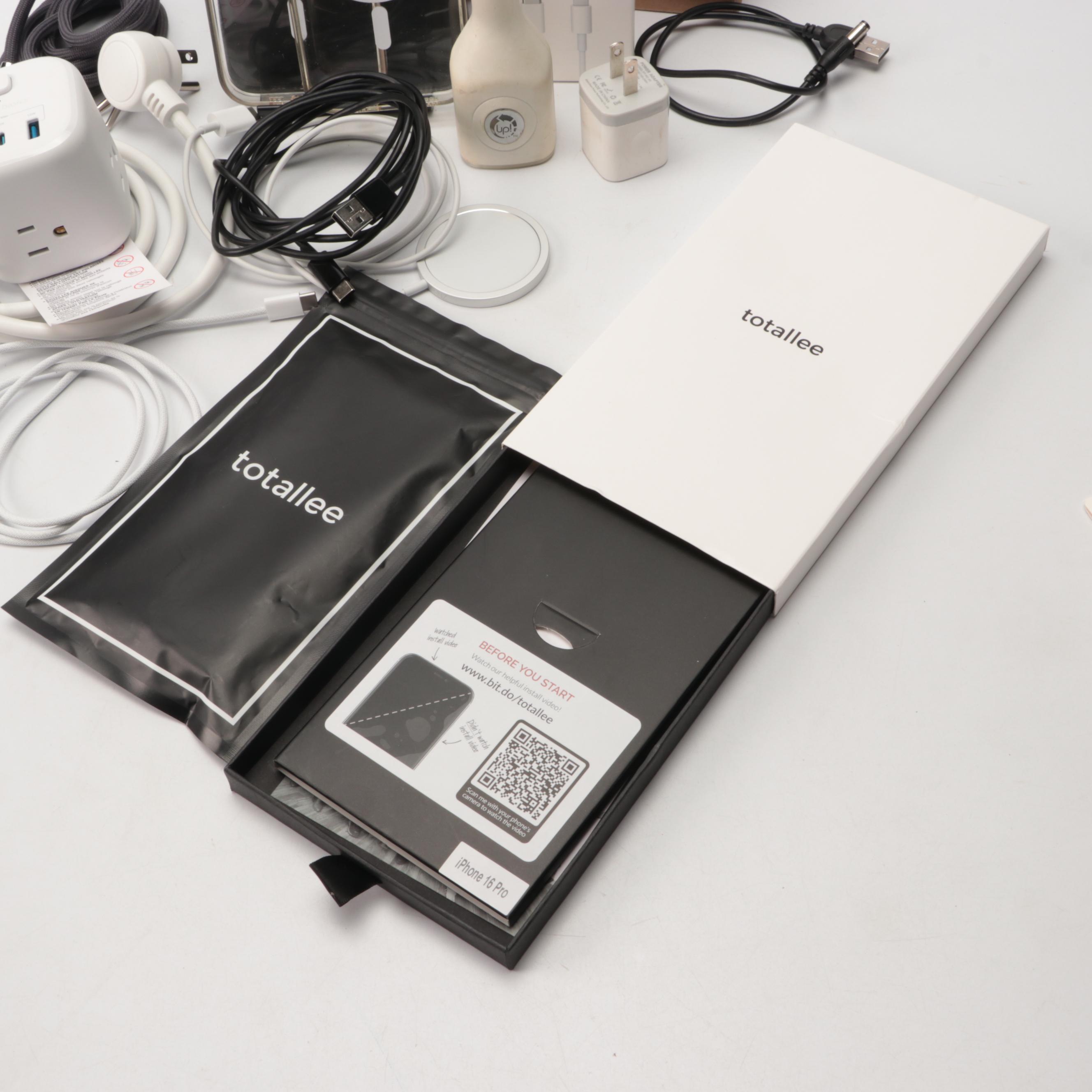 Smartphone Travel Charger Adapters, Clear Cases, Glass Screen Protectors, More