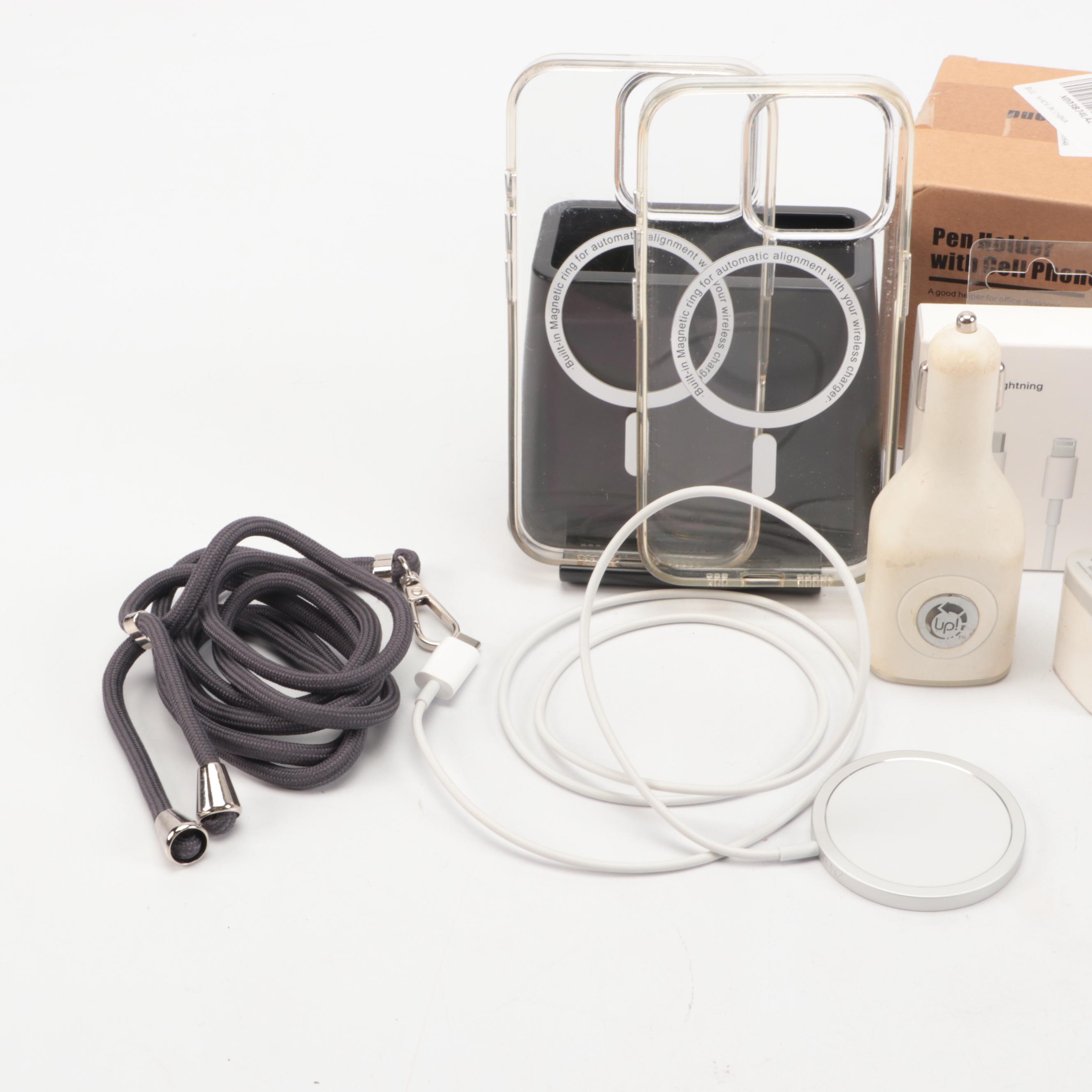 Smartphone Travel Charger Adapters, Clear Cases, Glass Screen Protectors, More