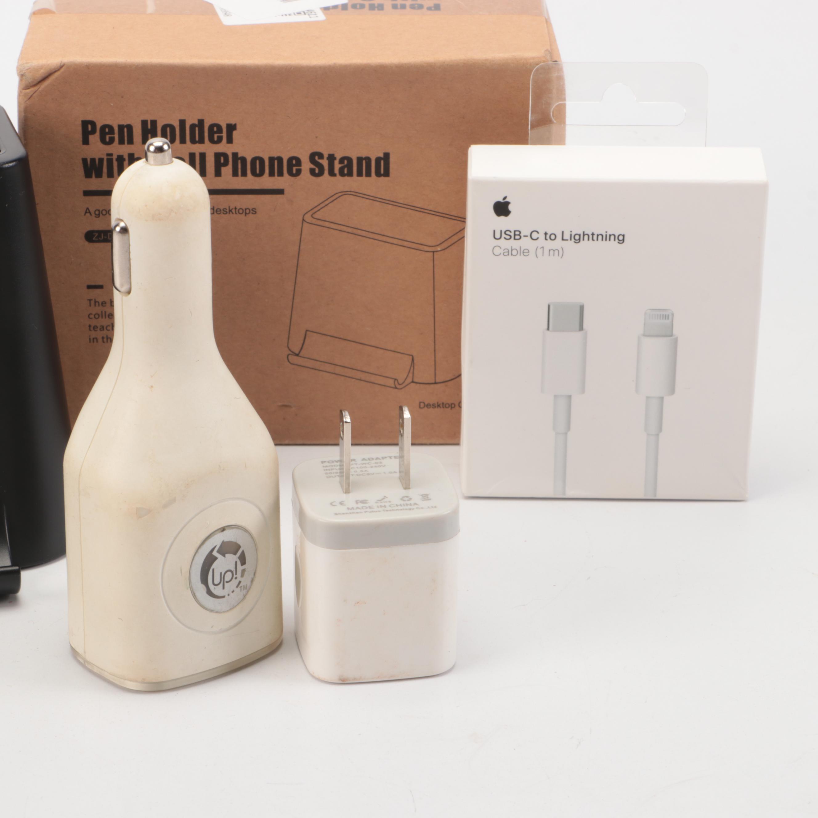 Smartphone Travel Charger Adapters, Clear Cases, Glass Screen Protectors, More