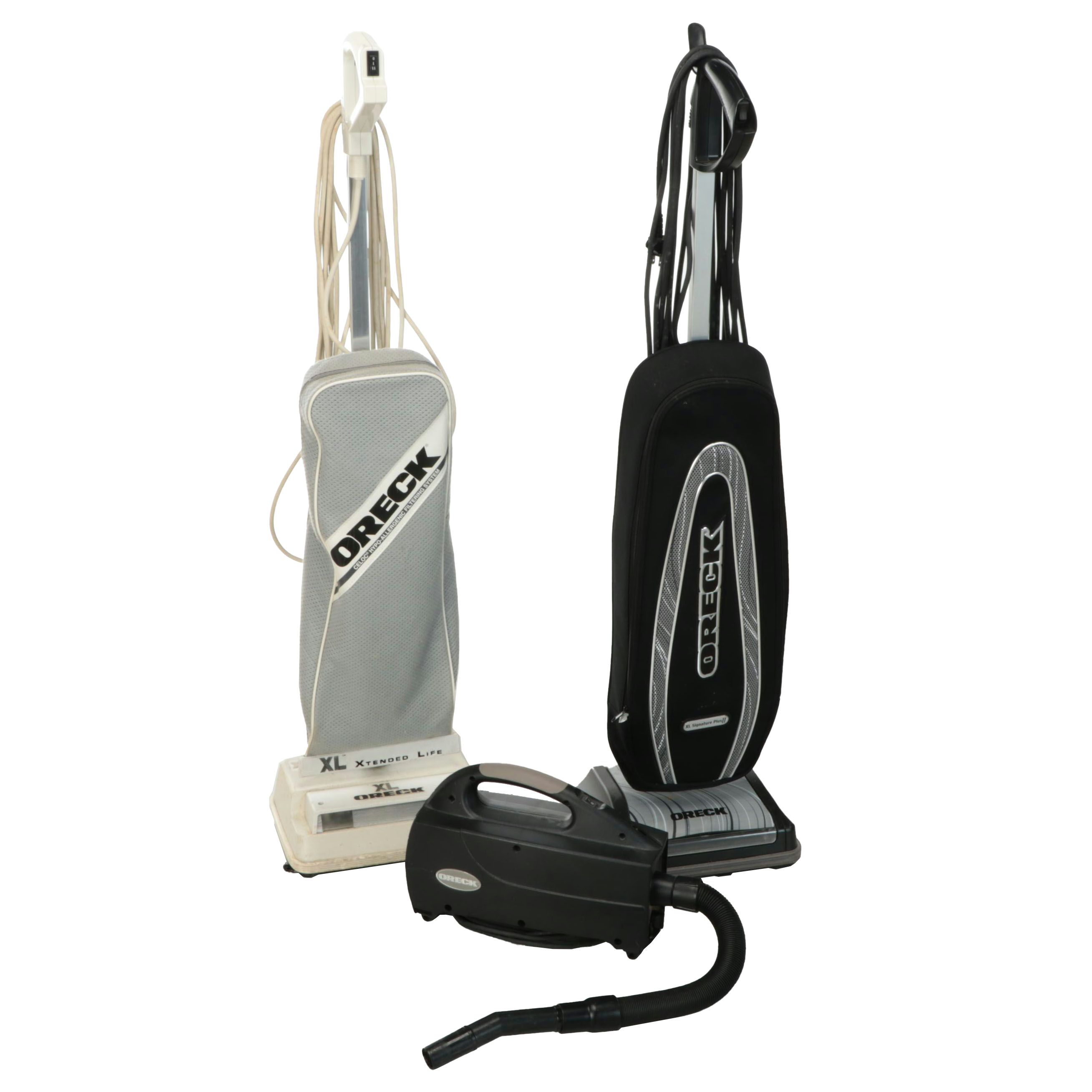 Oreck XL Upright Vacuums and Compact Canister Vacuum