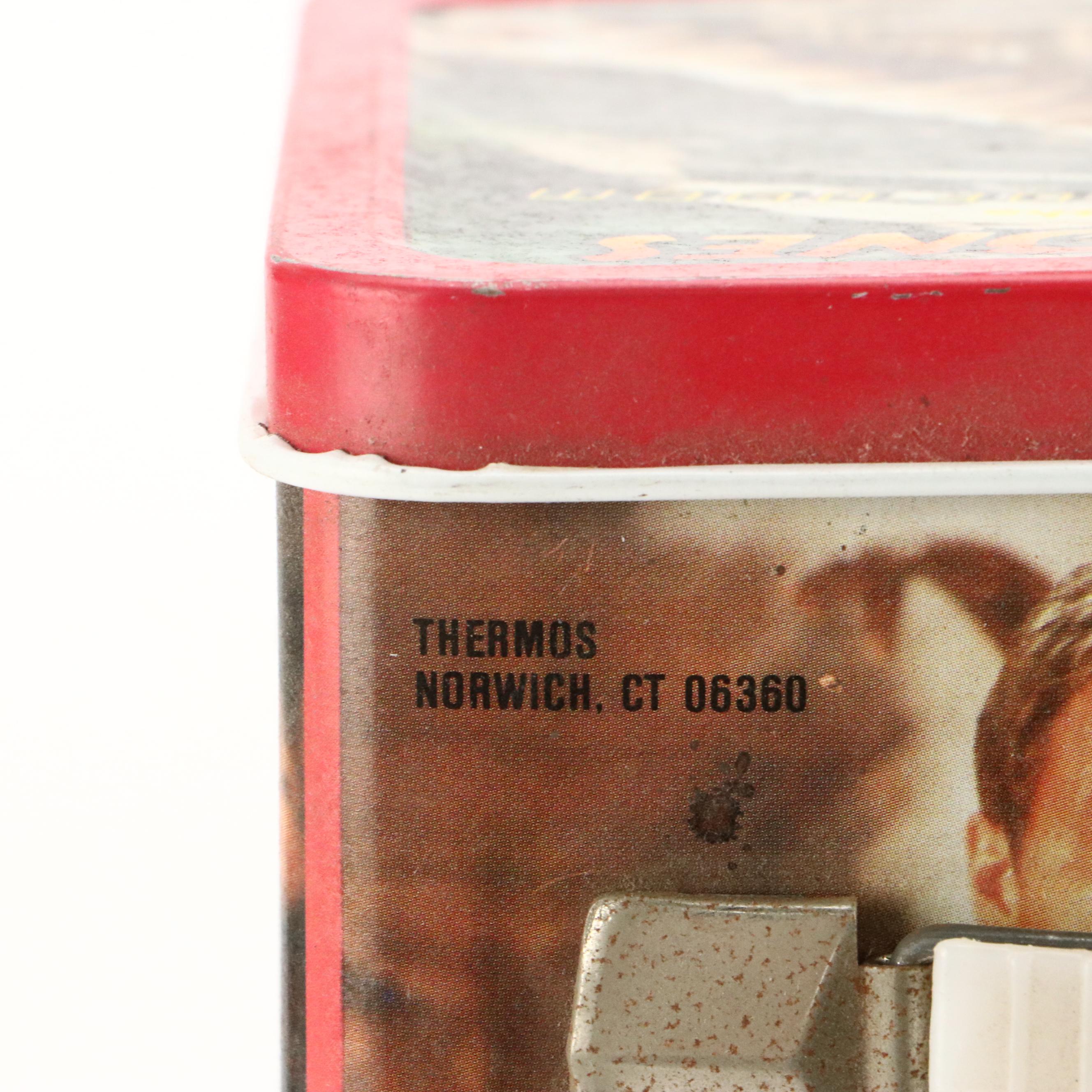 Walt Disney "Mickey and Donald" Lunch Box Set with Other Vintage Lunch Boxes