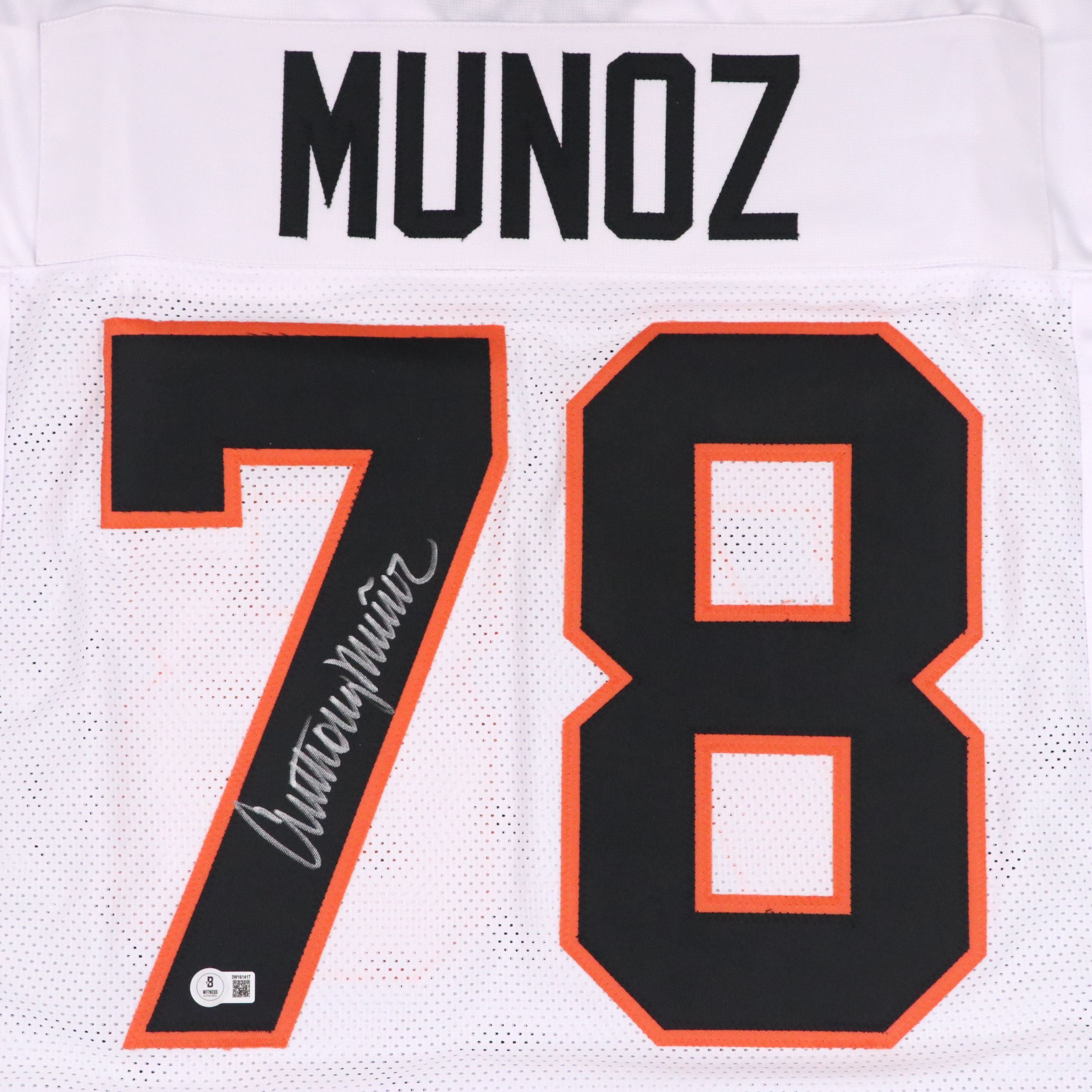 Anthony Muñoz Signed Cincinnati Bengals Football Jersey, Beckett