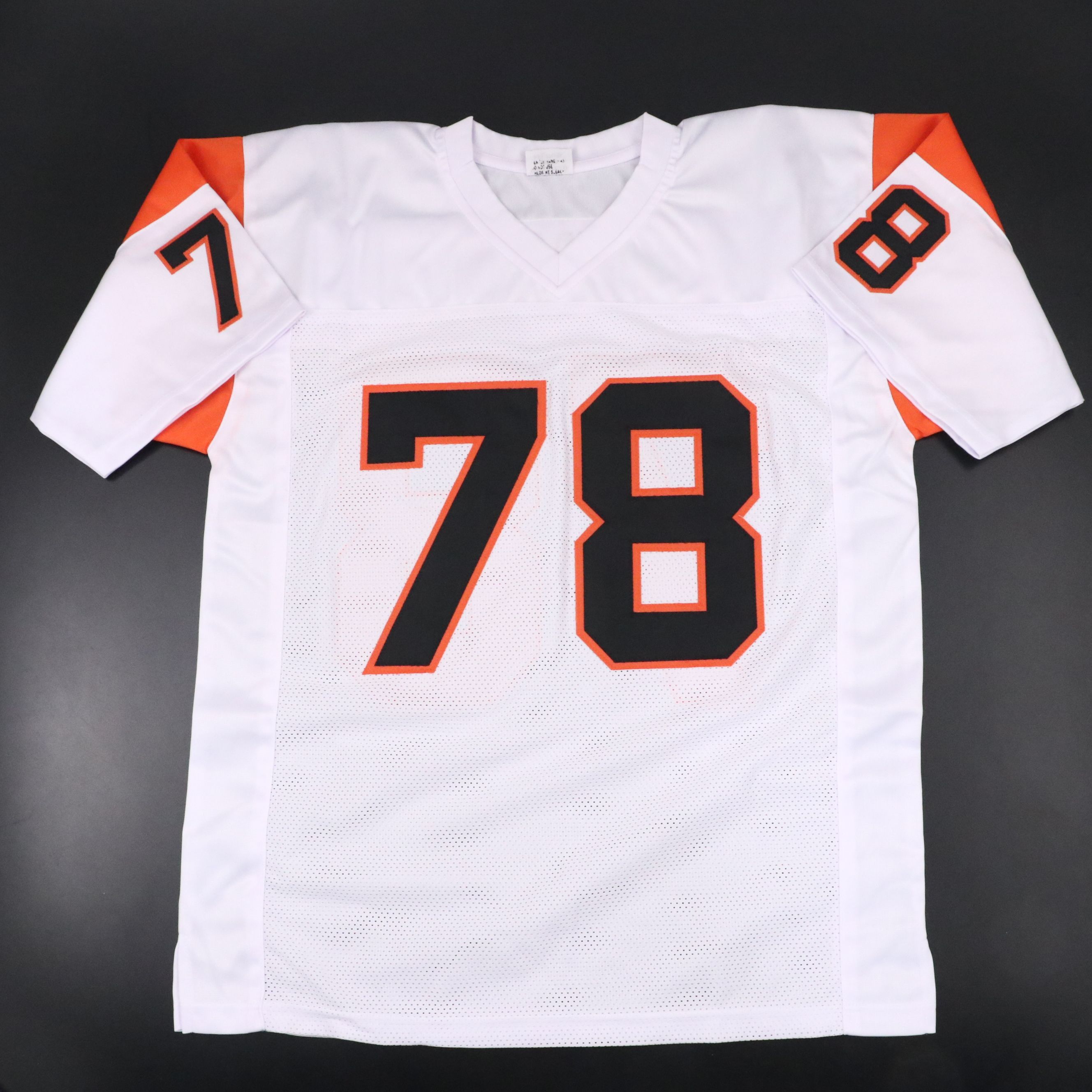 Anthony Muñoz Signed Cincinnati Bengals Football Jersey, Beckett