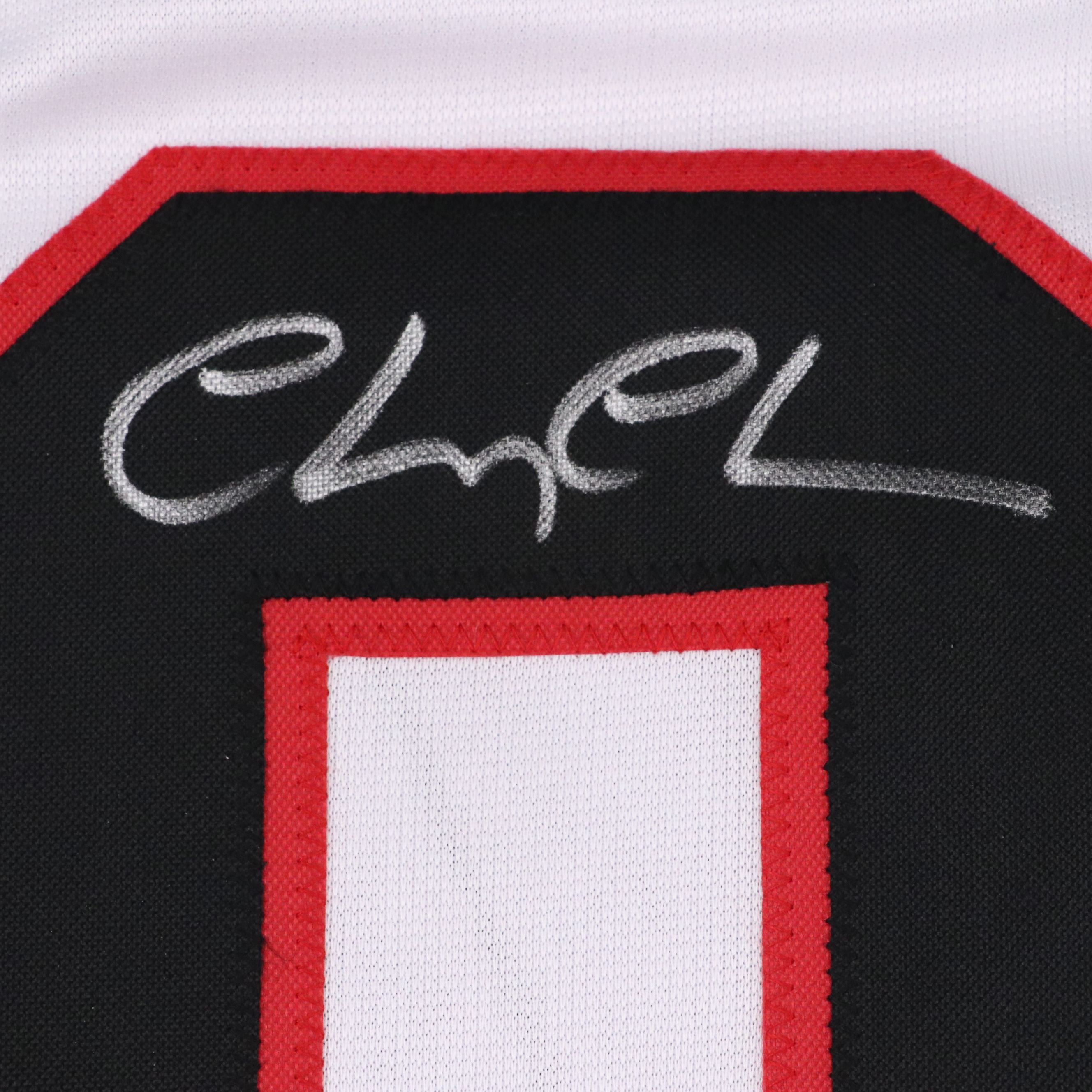 Chevy Chase Signed "Christmas Vacation: Clark Griswold" Hockey Jersey, JSA