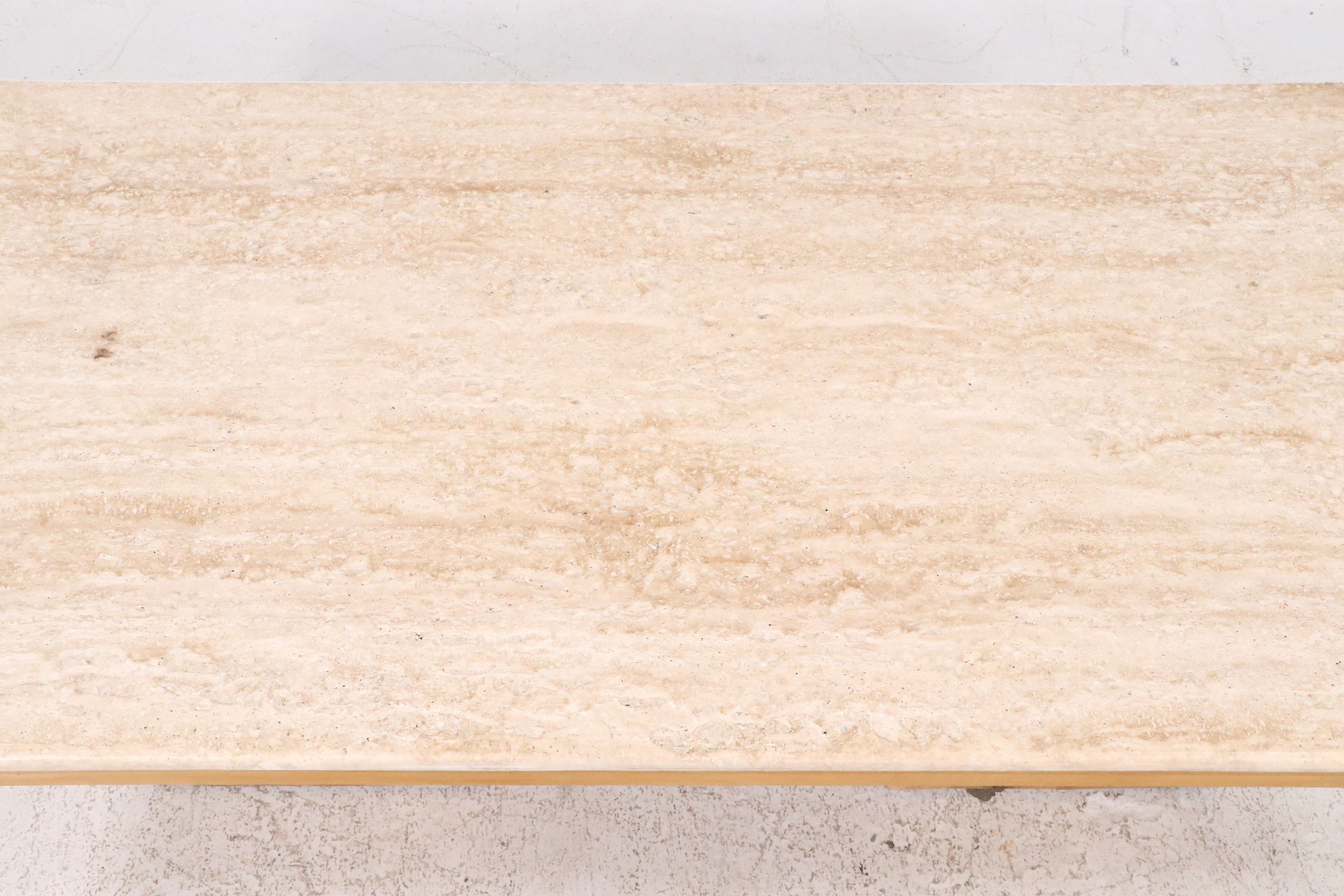 Contemporary Style Stone Top Wooden Pedestal Coffee and Side Tables