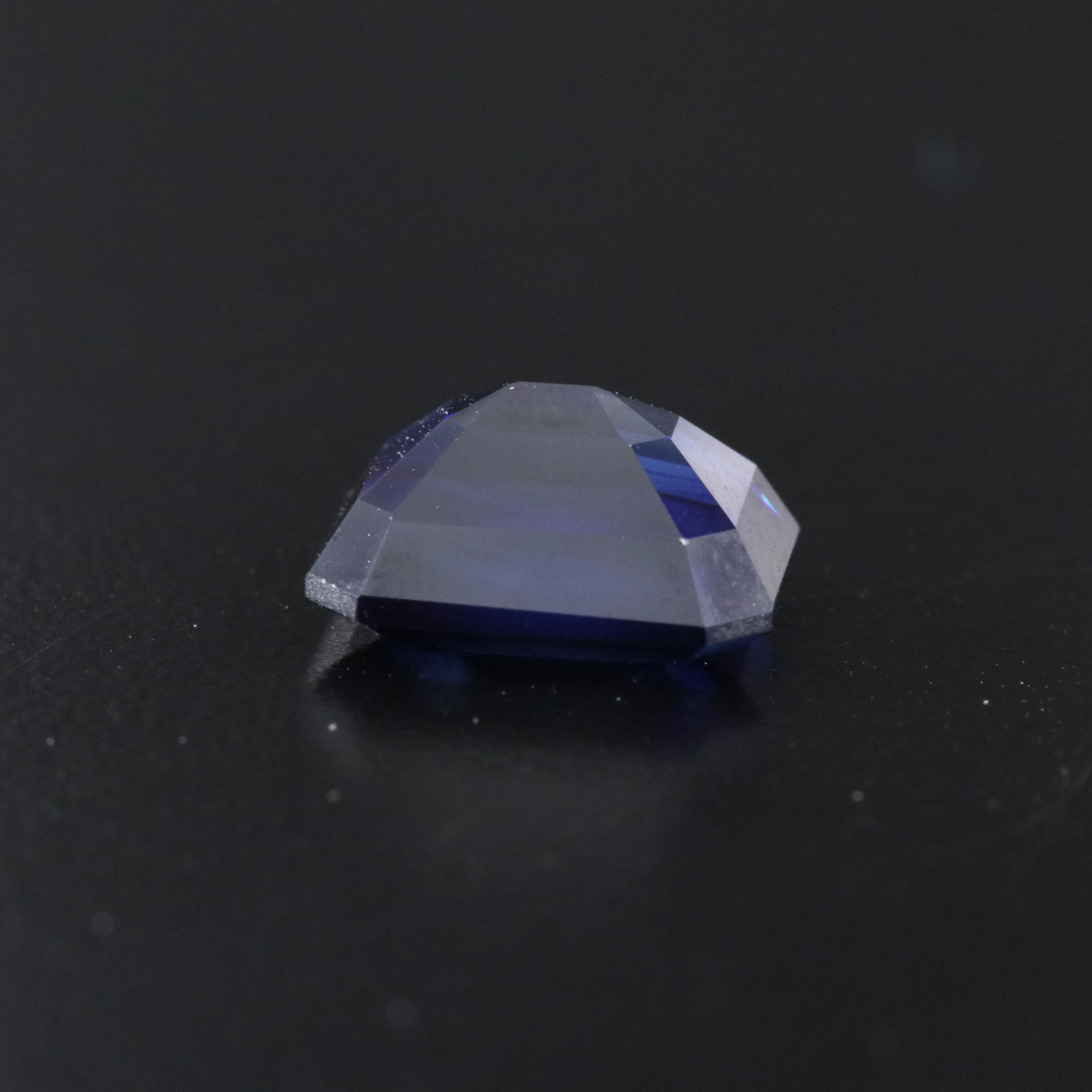 Loose 6.14 CT Lab Grown Sapphire
