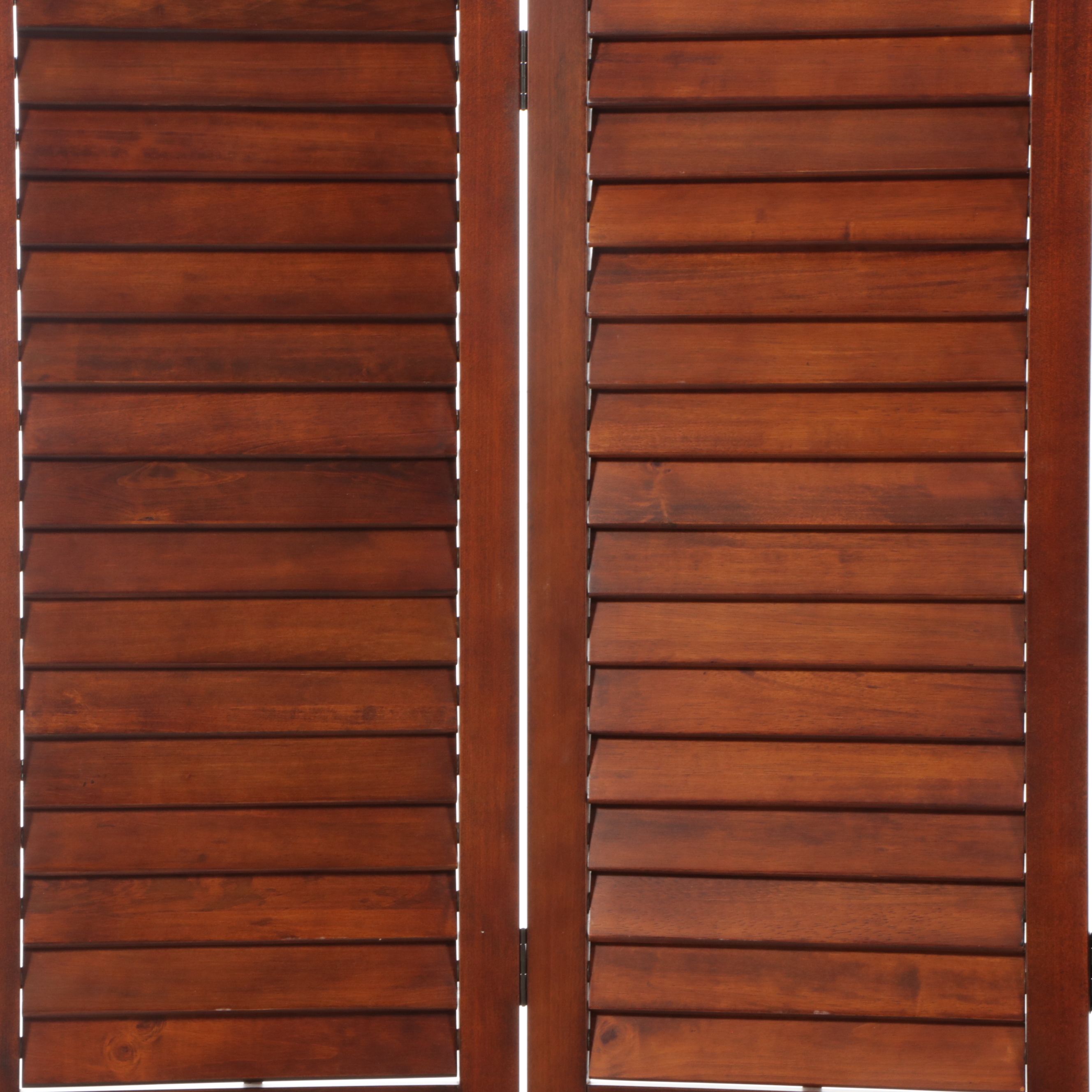 Wooden Shudder Style Screen