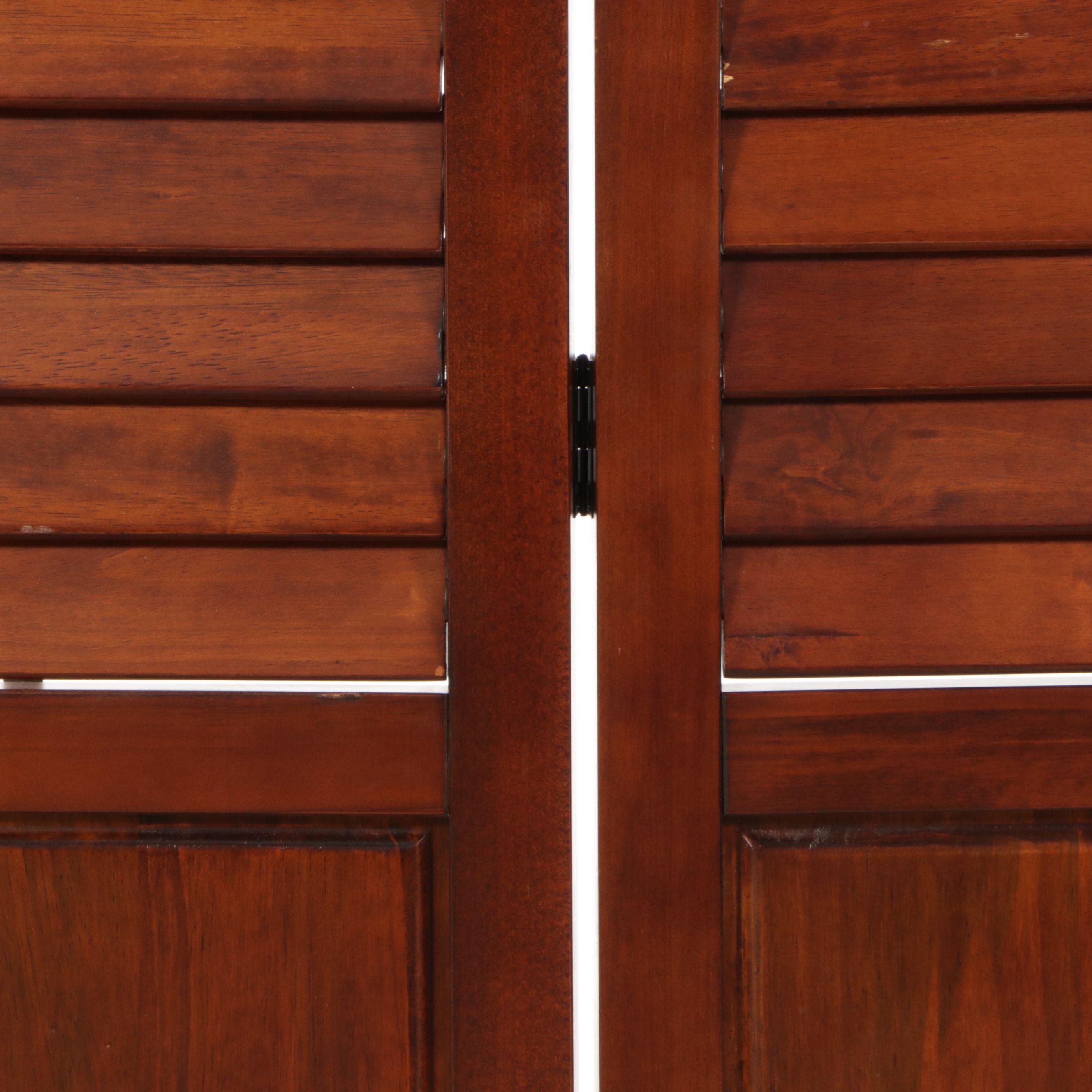 Wooden Shudder Style Screen