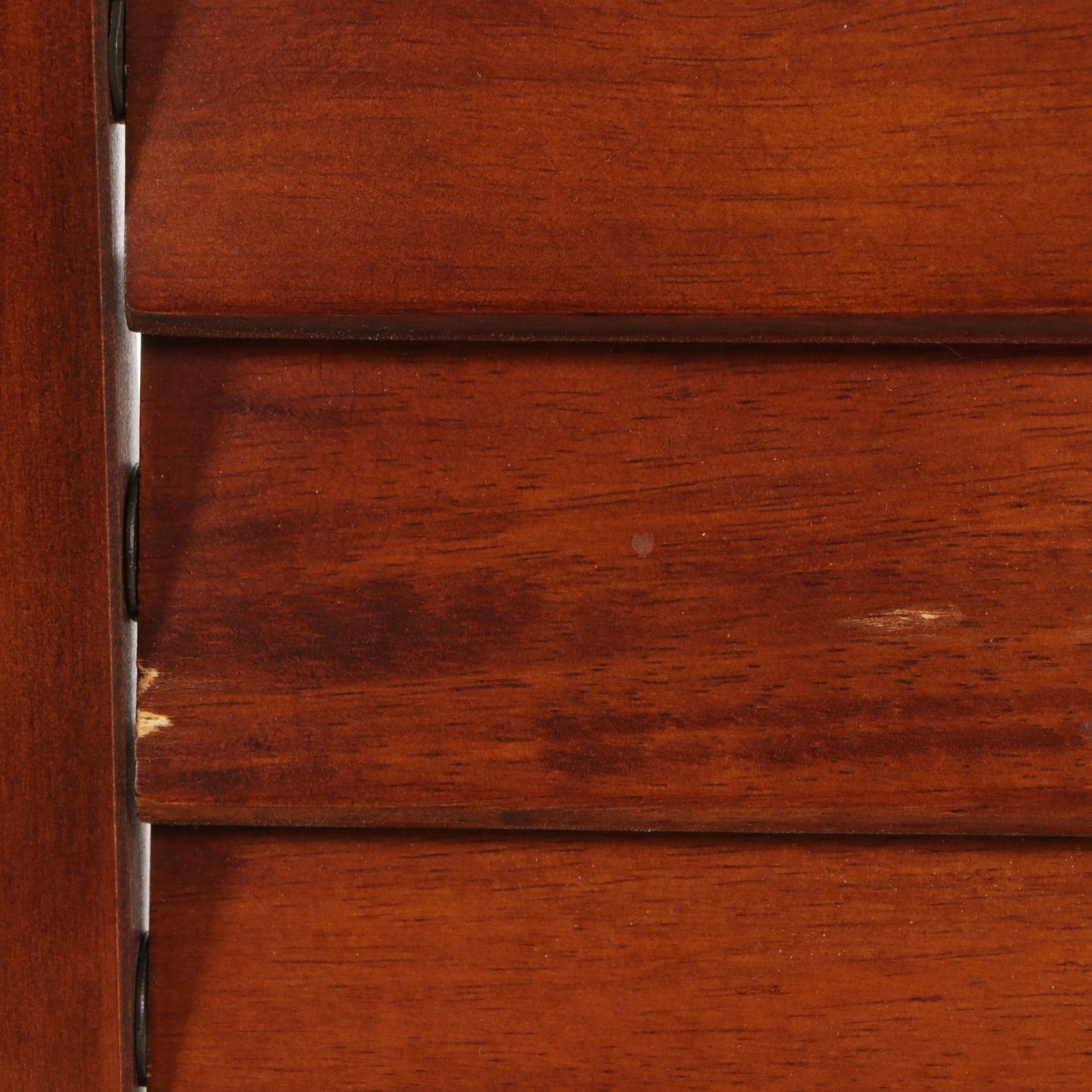 Wooden Shudder Style Screen