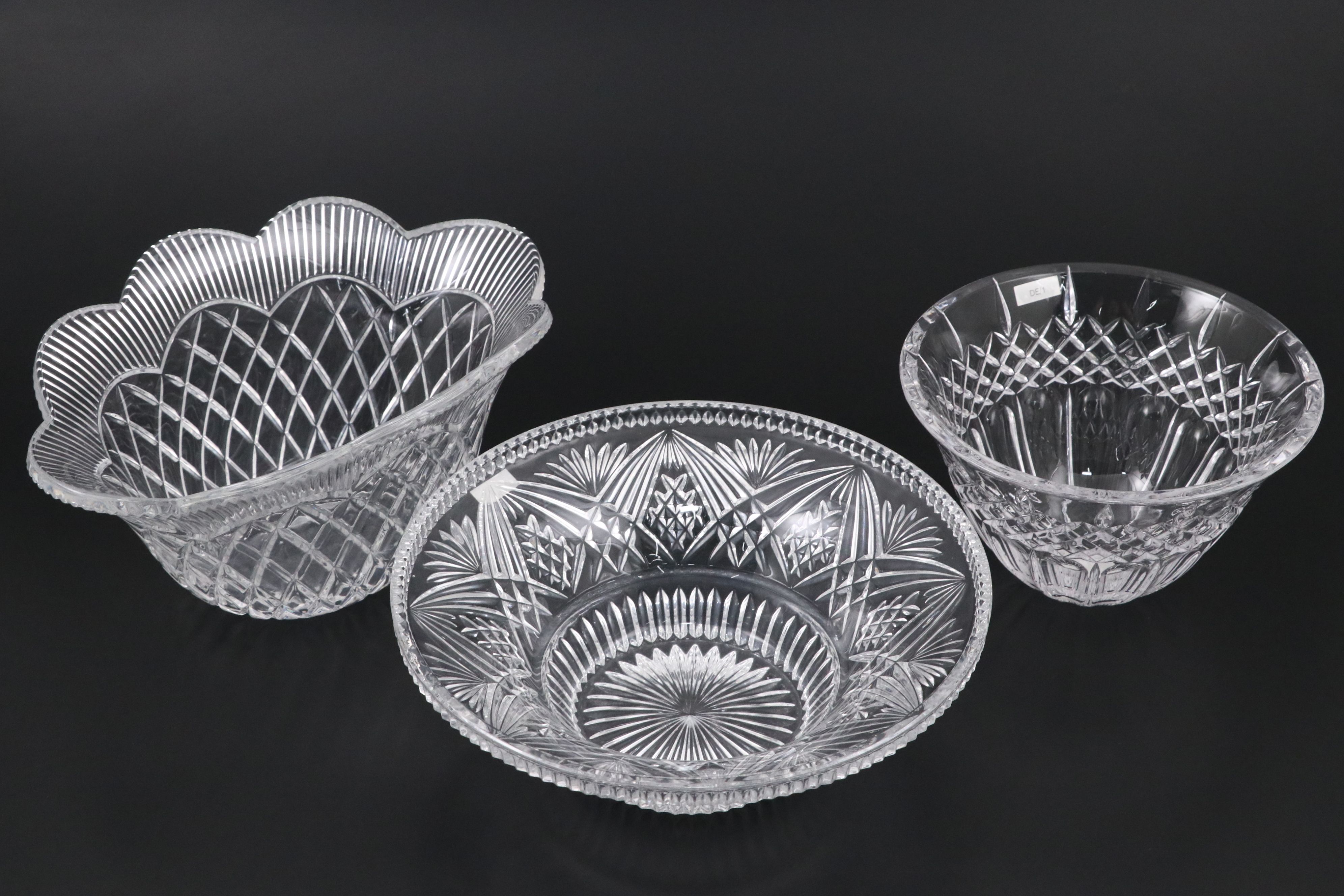 Marquis by Waterford "Shelton" and More Crystal Bowls