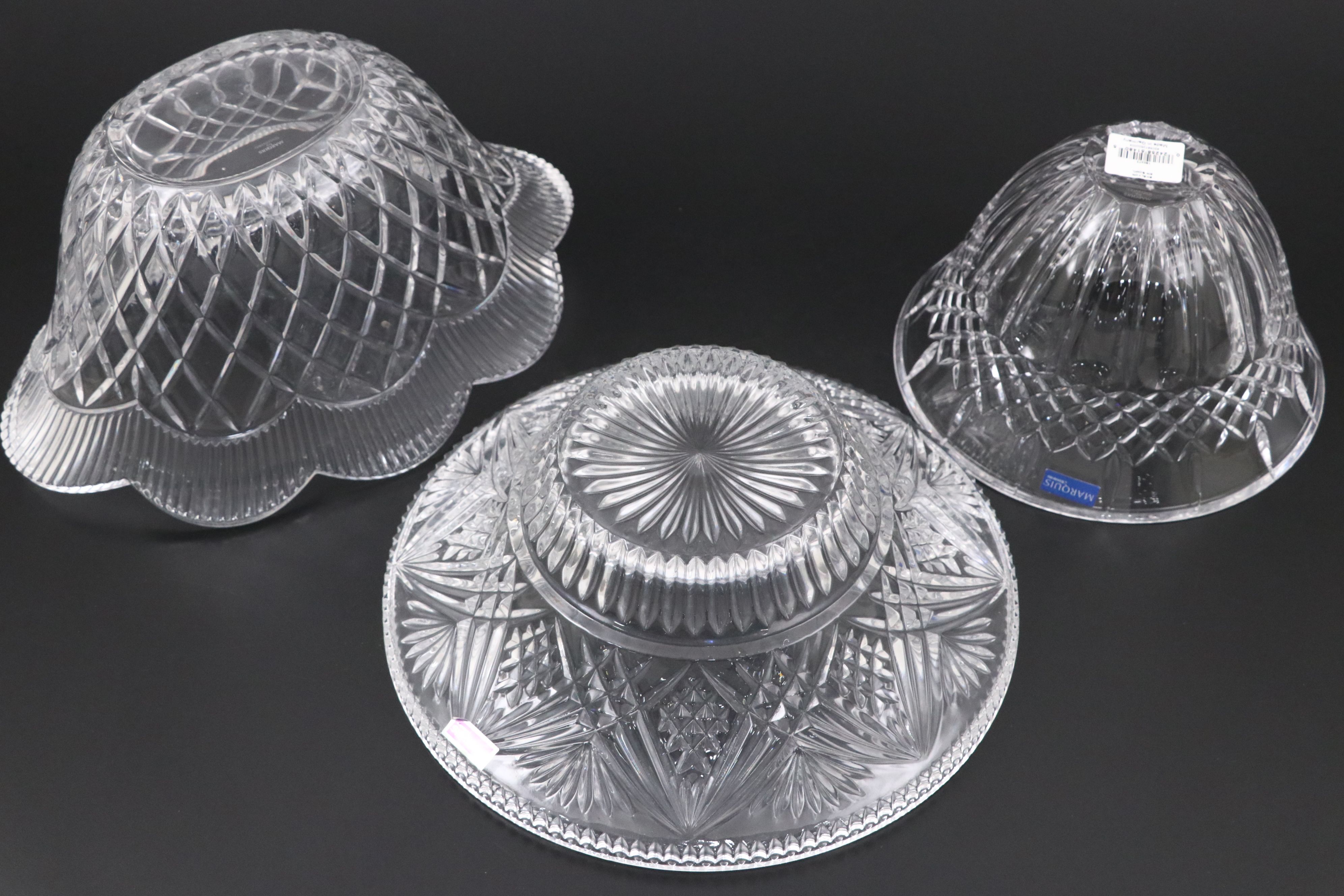 Marquis by Waterford "Shelton" and More Crystal Bowls