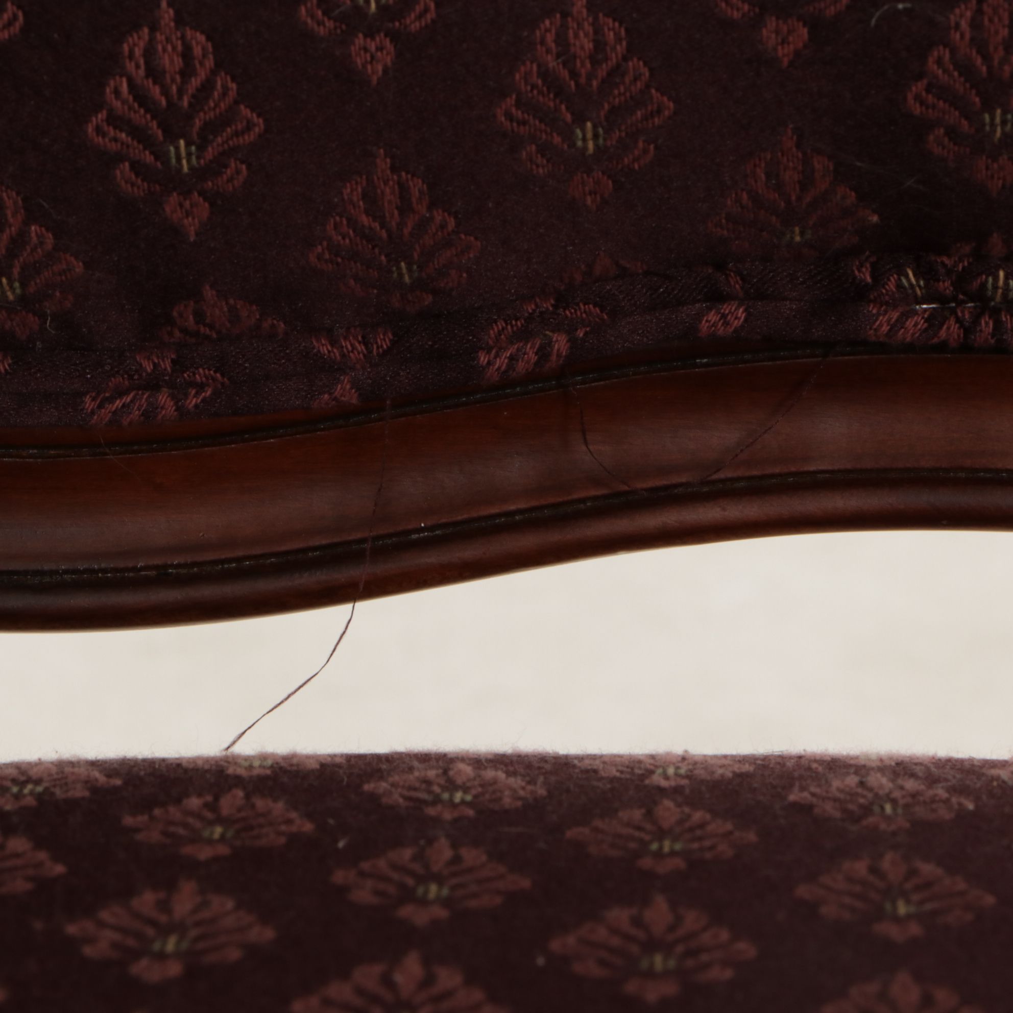 Ashley Furniture French Provincial Style Armchair, 21st Century