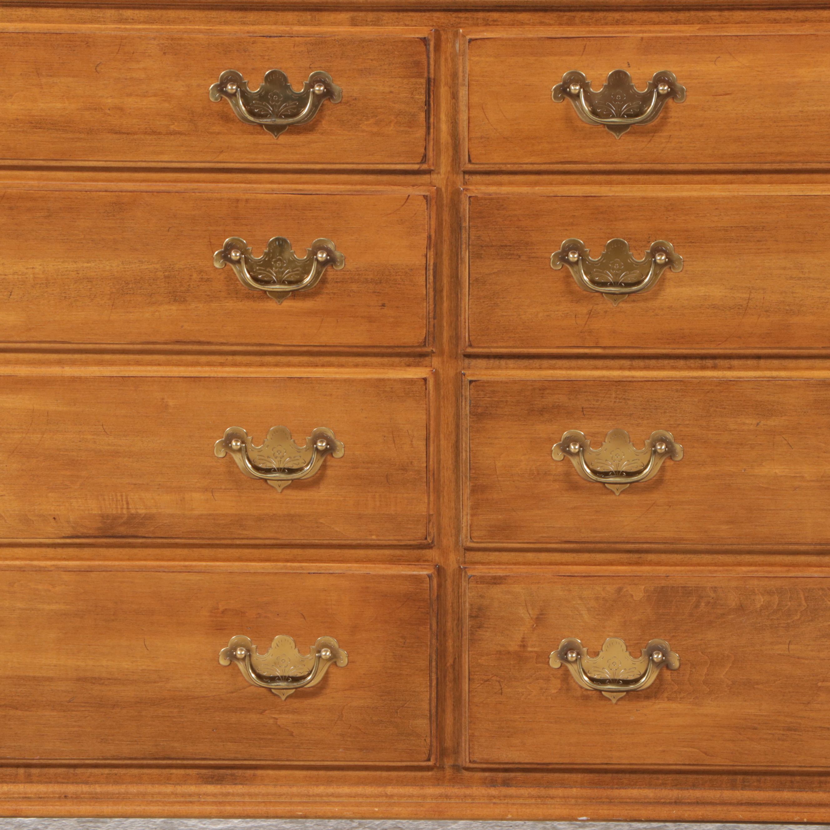 Ethan Allen Colonial Style Maple Dresser