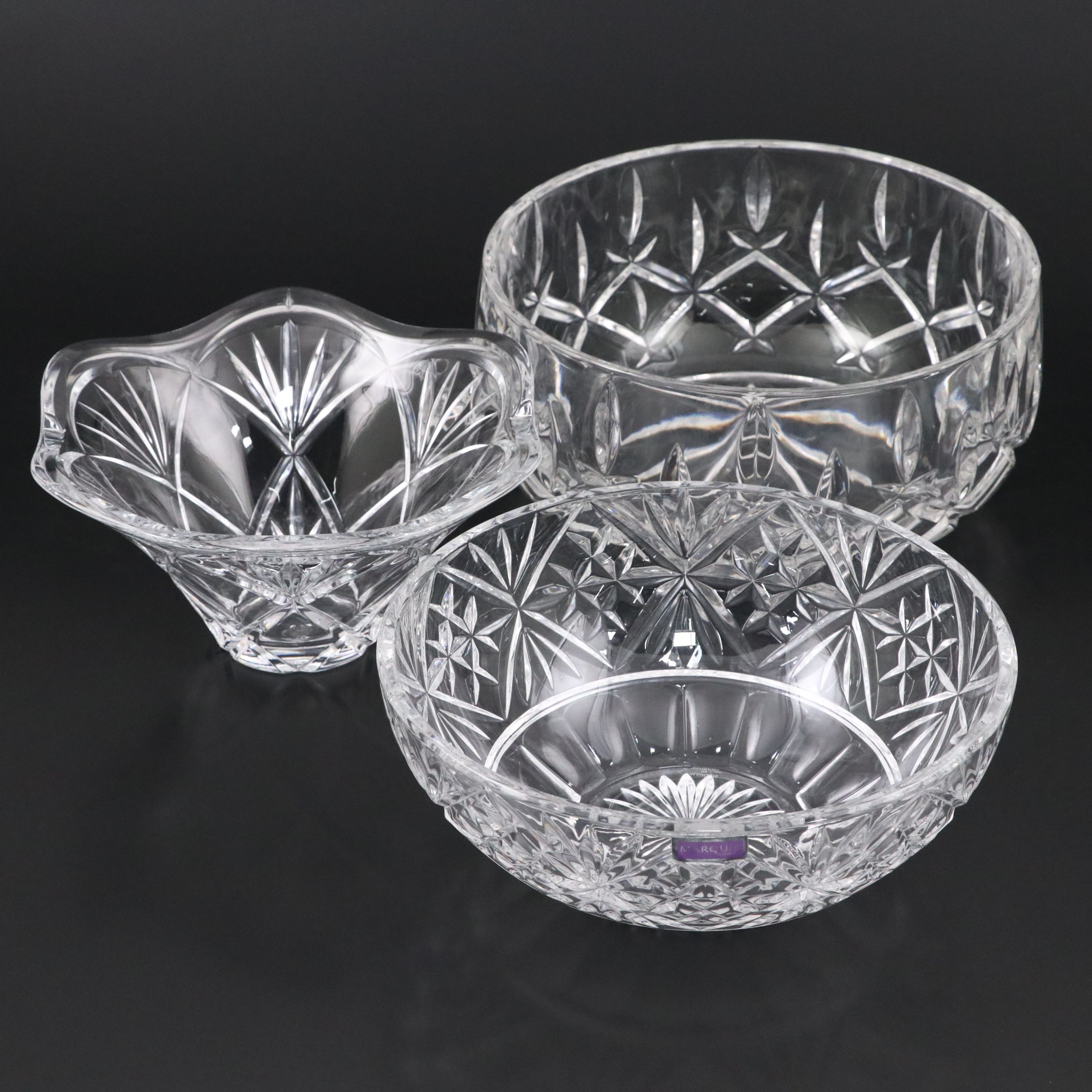 Gorham "Lady Anne," Marquis by Waterford "Honour," and More Crystal Bowls
