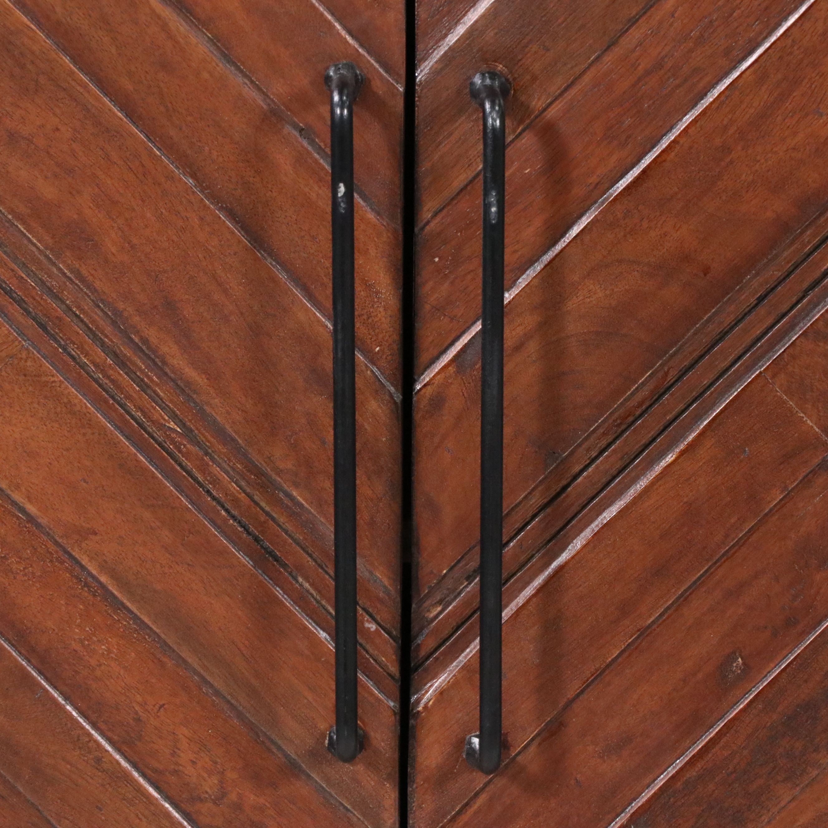 Modern Art Deco Style Wooden Cabinet