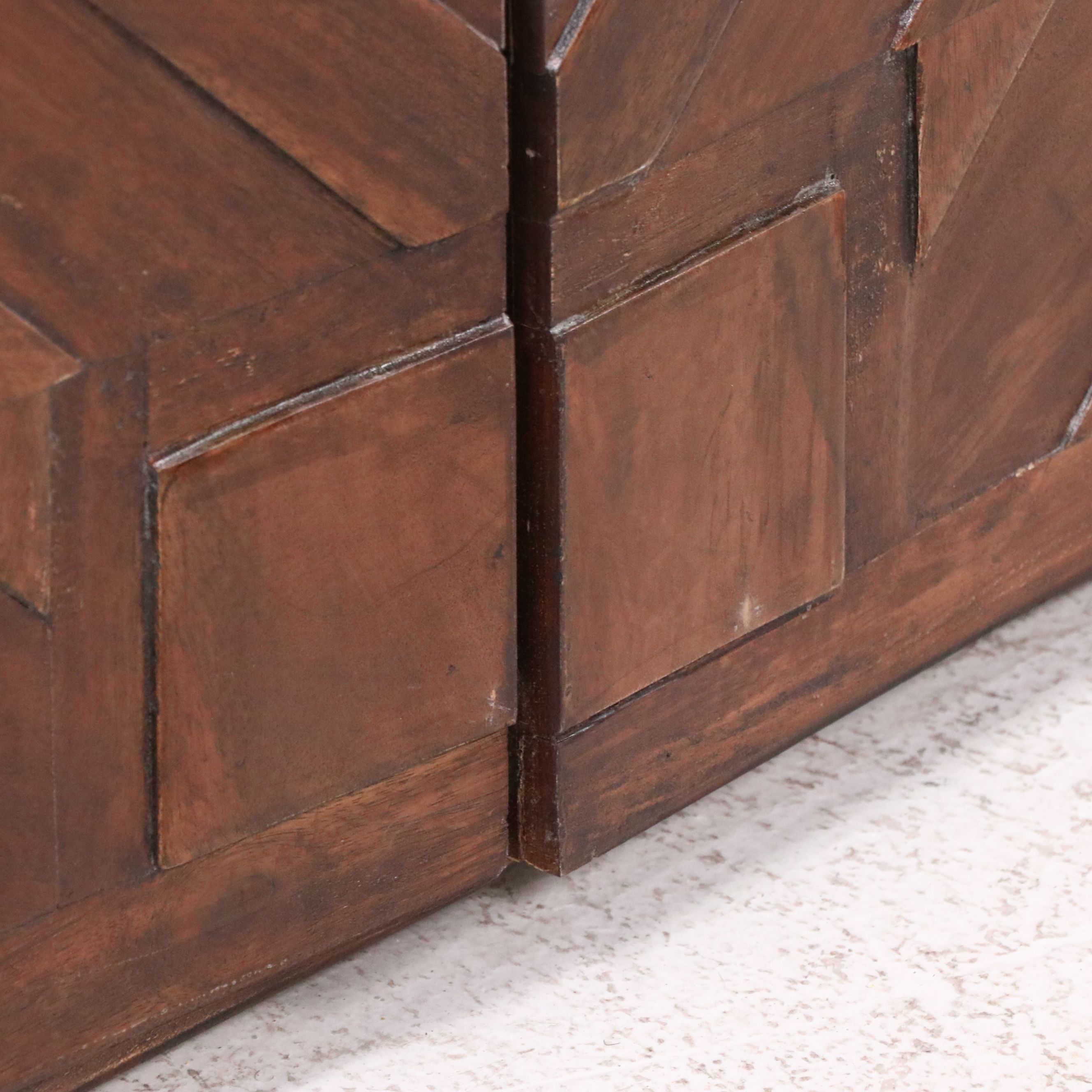 Modern Art Deco Style Wooden Cabinet